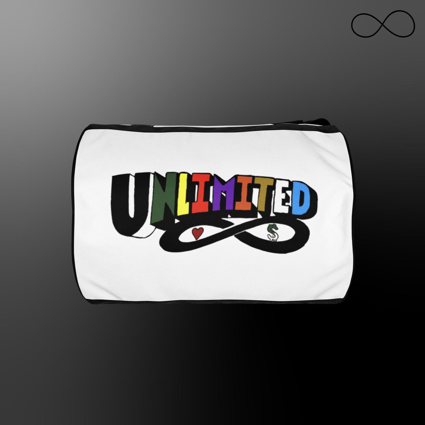 Bolsa de gimnasio con estampado integral UN 1