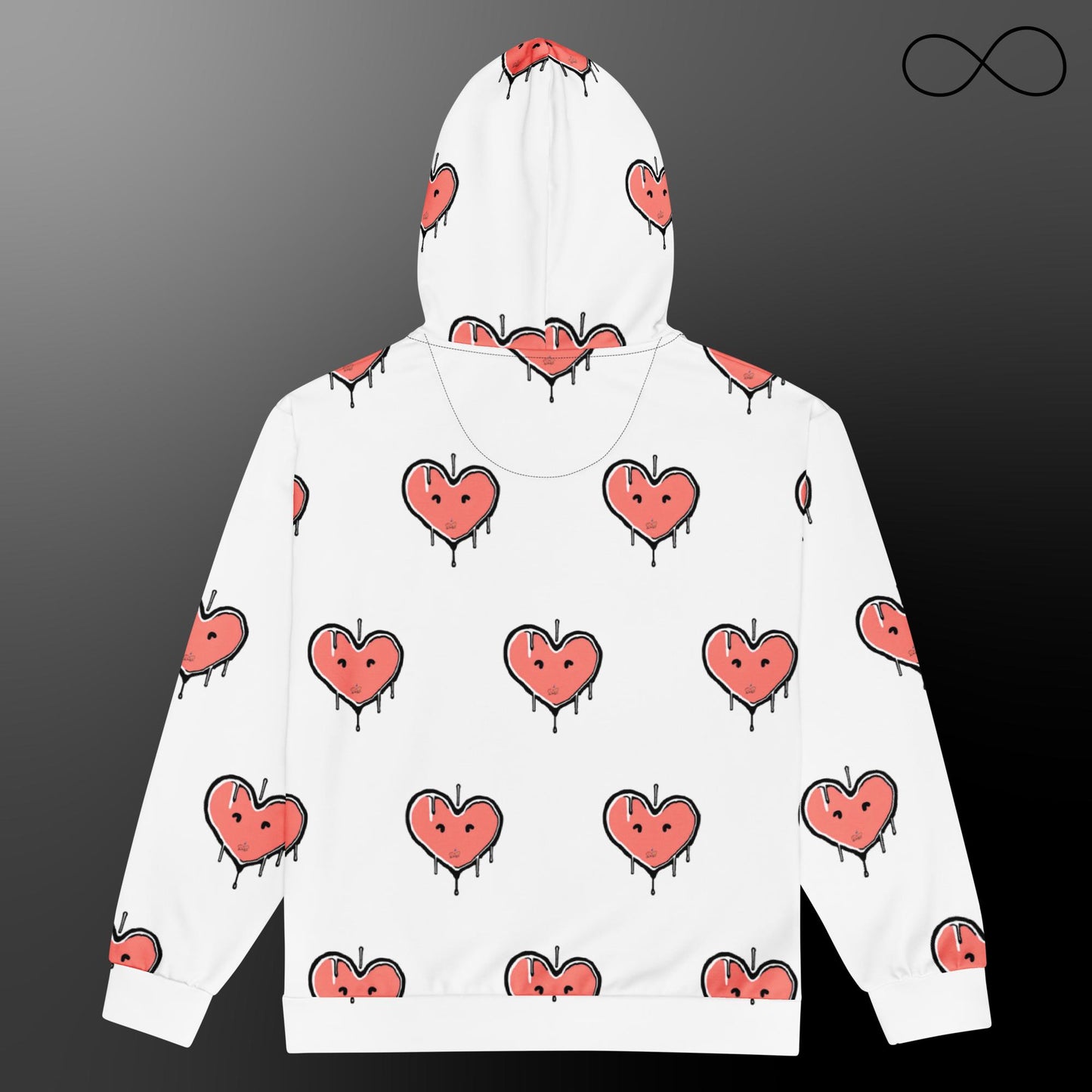 Sudadera con capucha y cremallera unisex UD HD