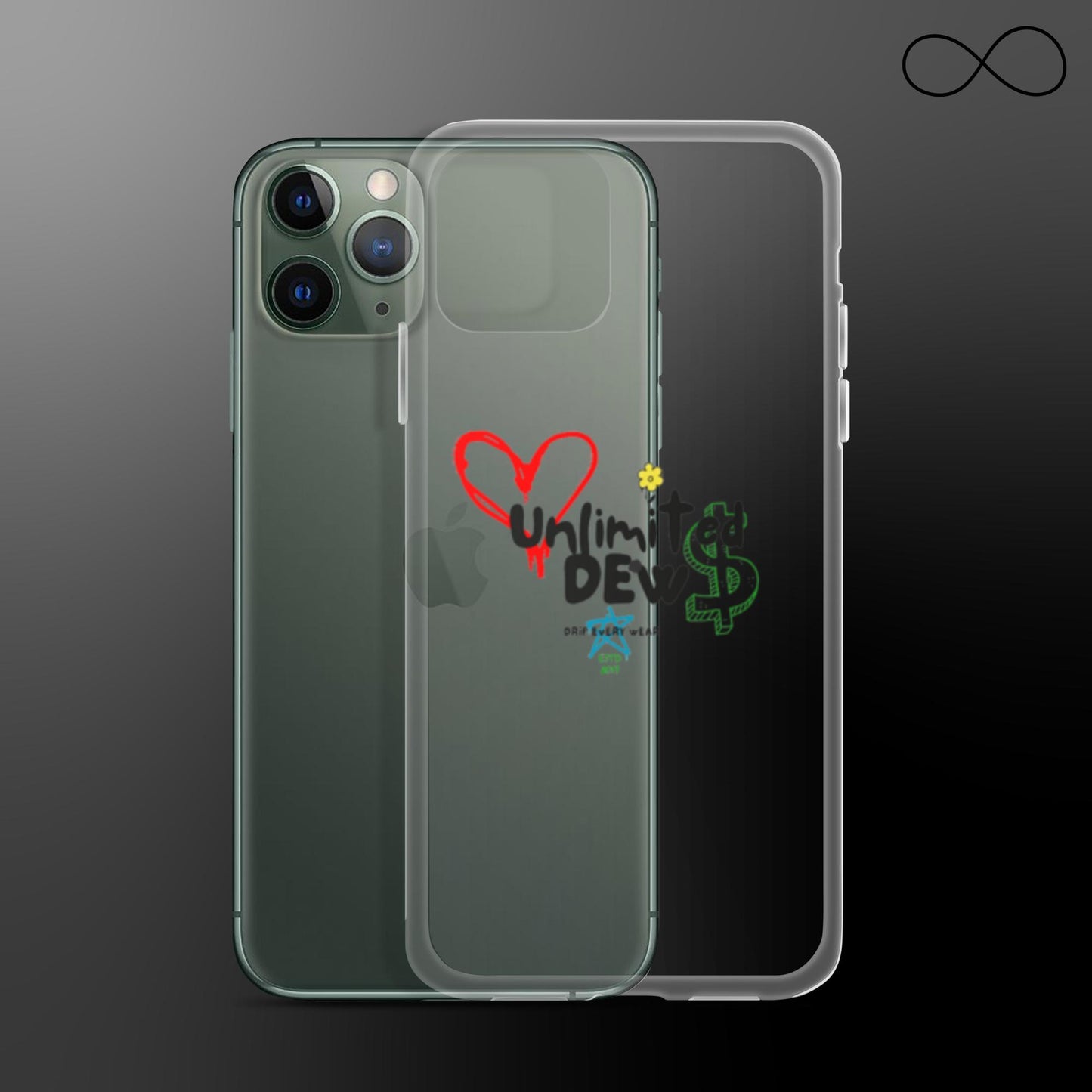 UNL Dew 4 Clear Case for iPhone®