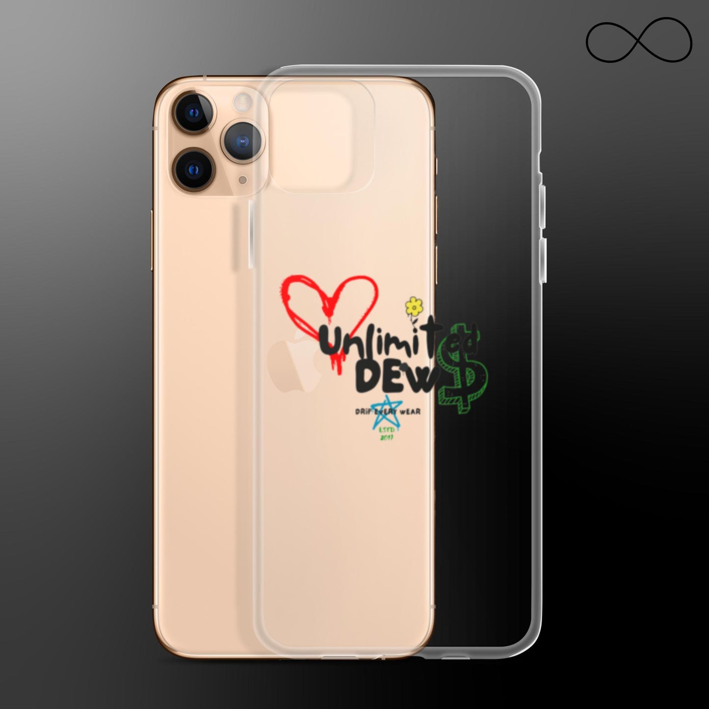 UNL Dew 4 Clear Case for iPhone®