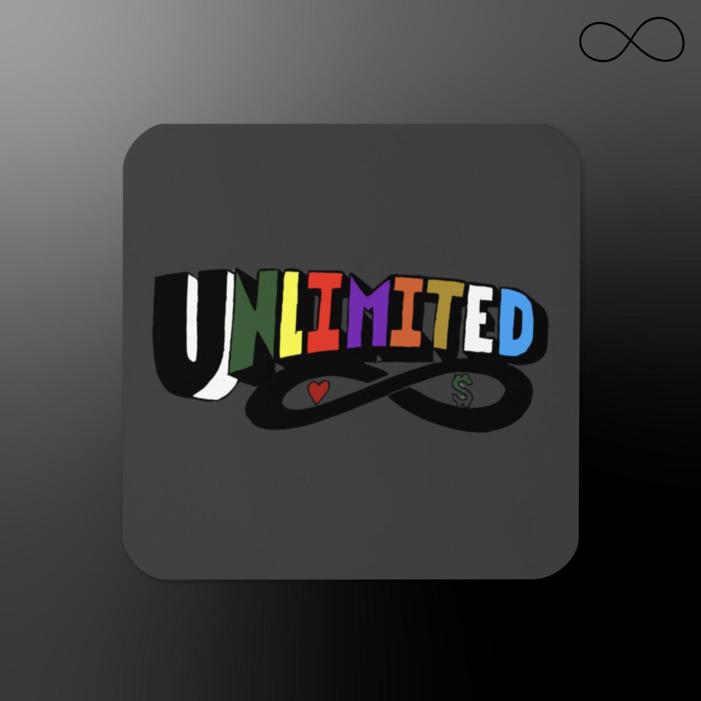 Posavasos con respaldo de corcho UN 1