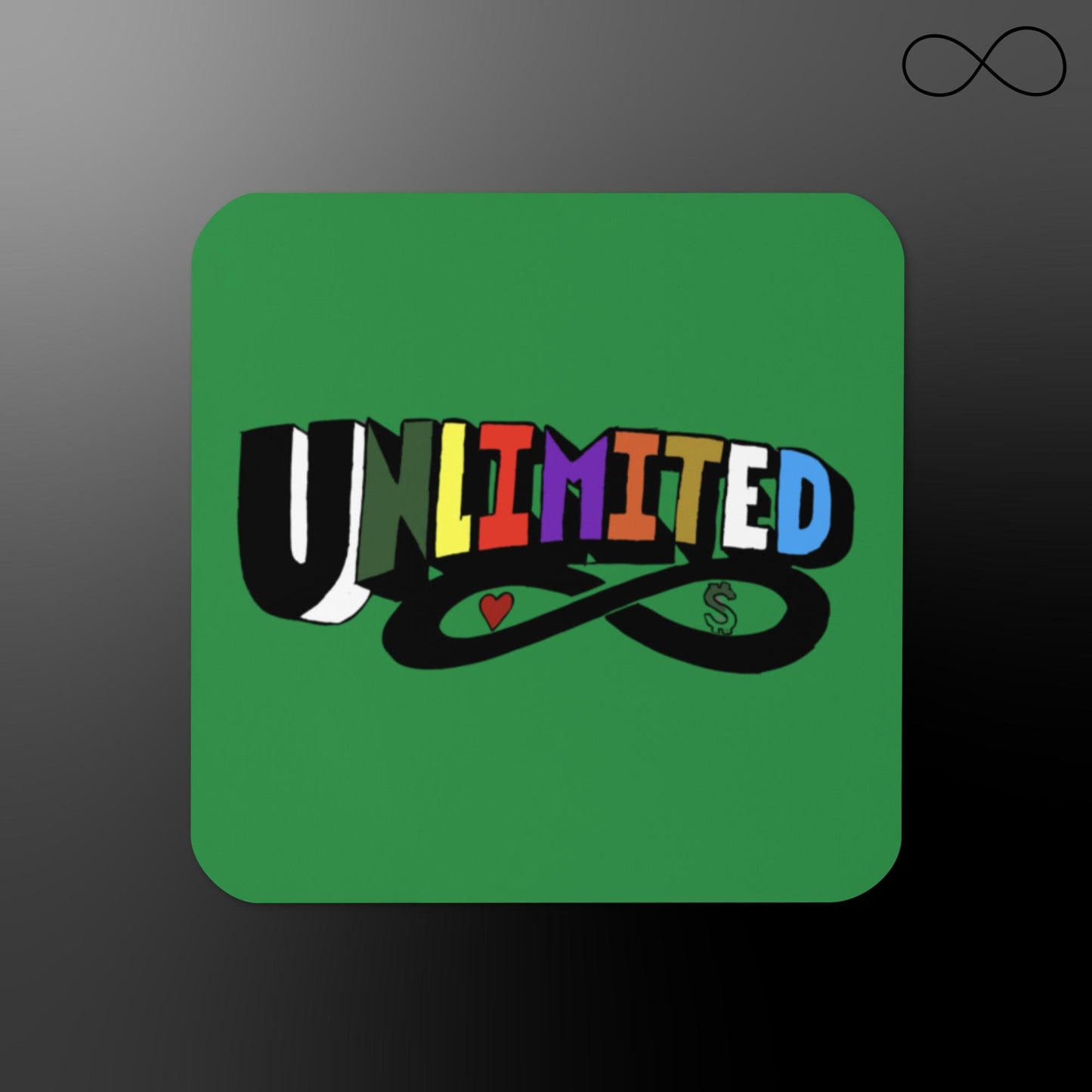 Posavasos con respaldo de corcho UN 1