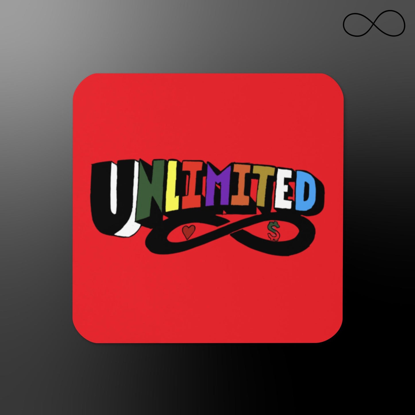 Posavasos con respaldo de corcho UN 1