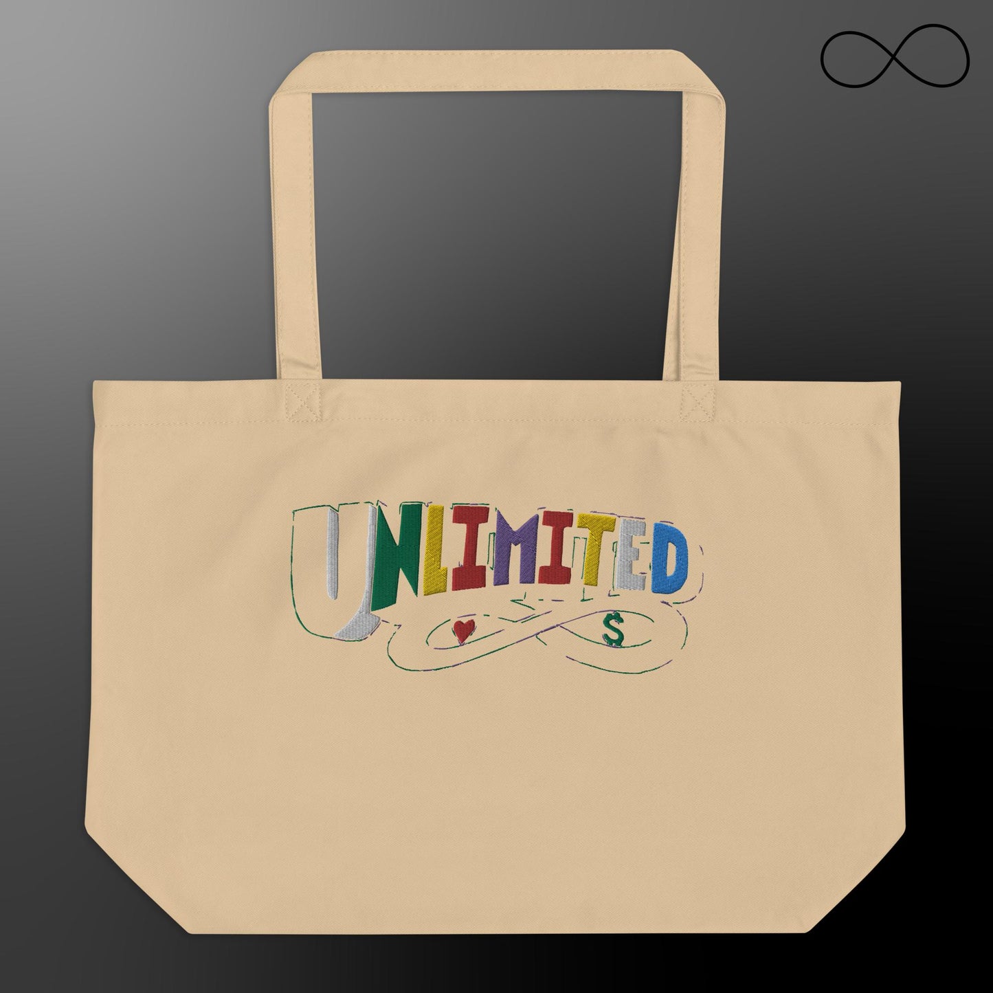 UN 1 Large Organic Tote Bag