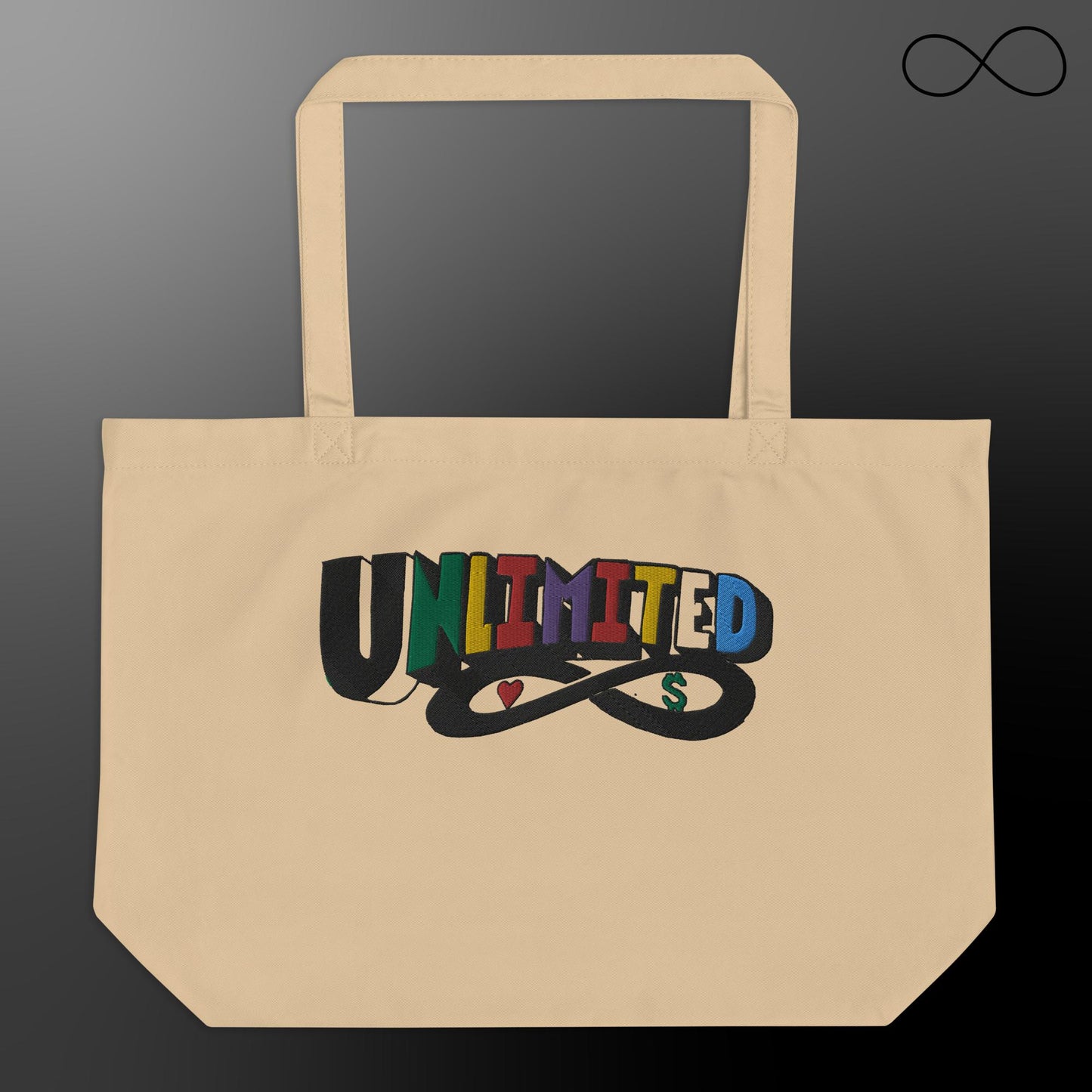 UN 1 Large Organic Tote Bag