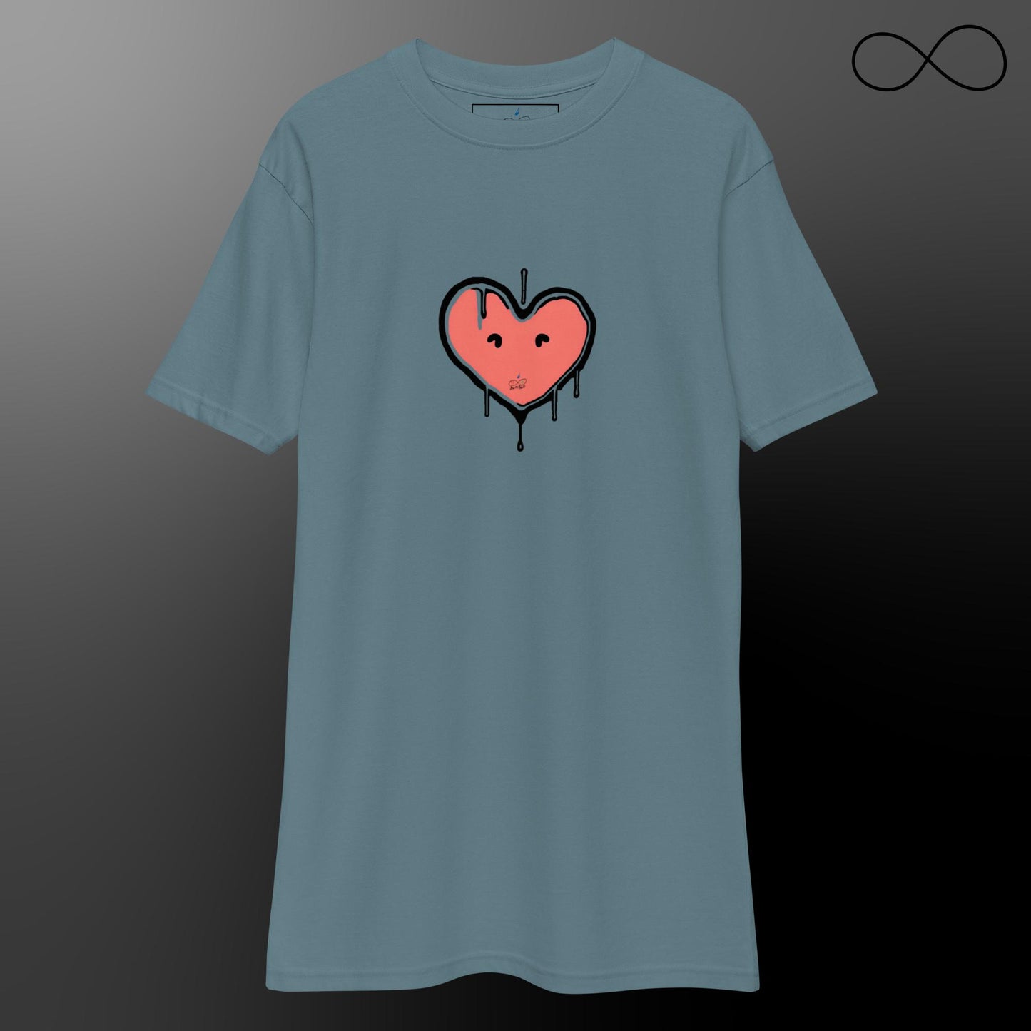 Camiseta premium de peso pesado UD HD para hombre