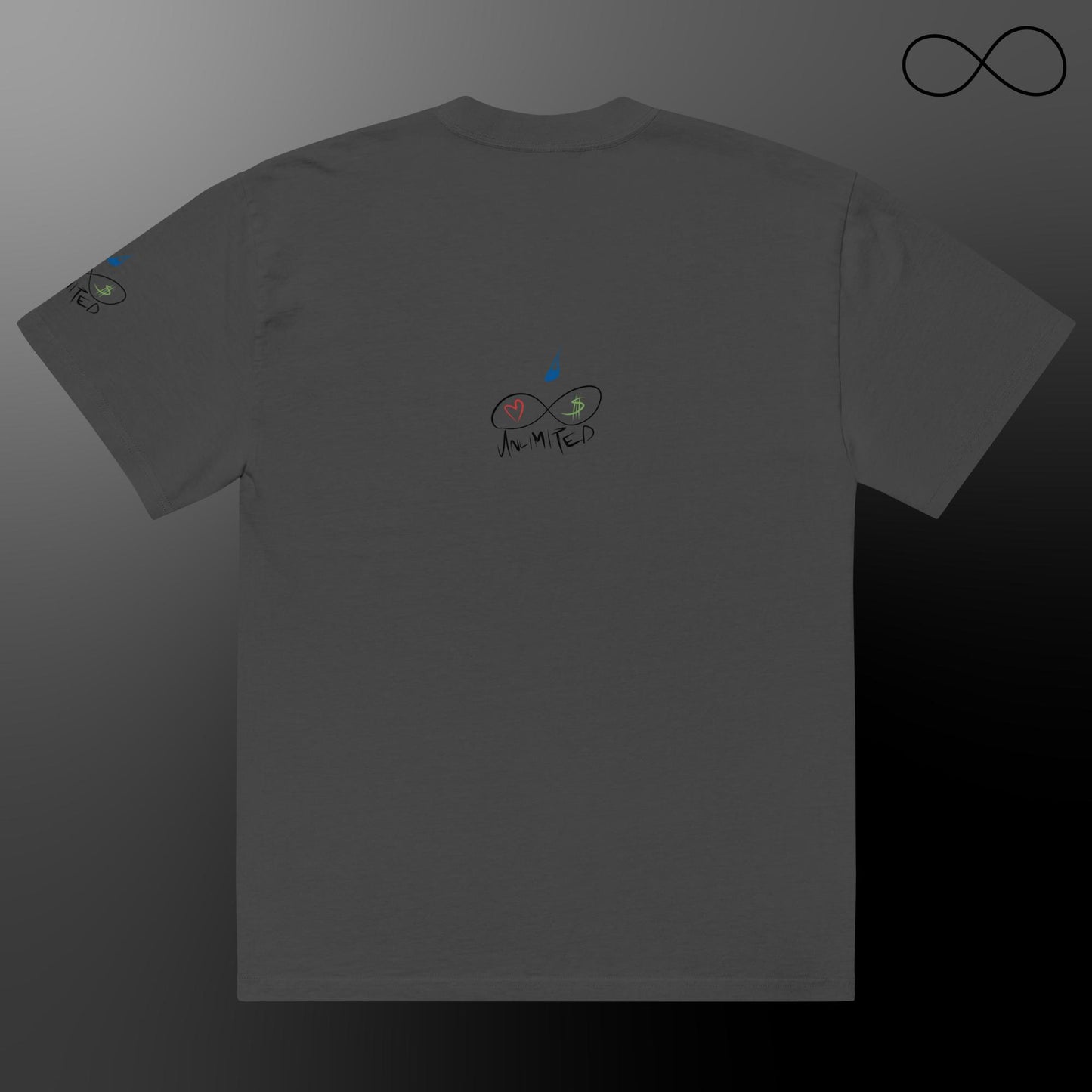 Camiseta descolorida extragrande UD Drip