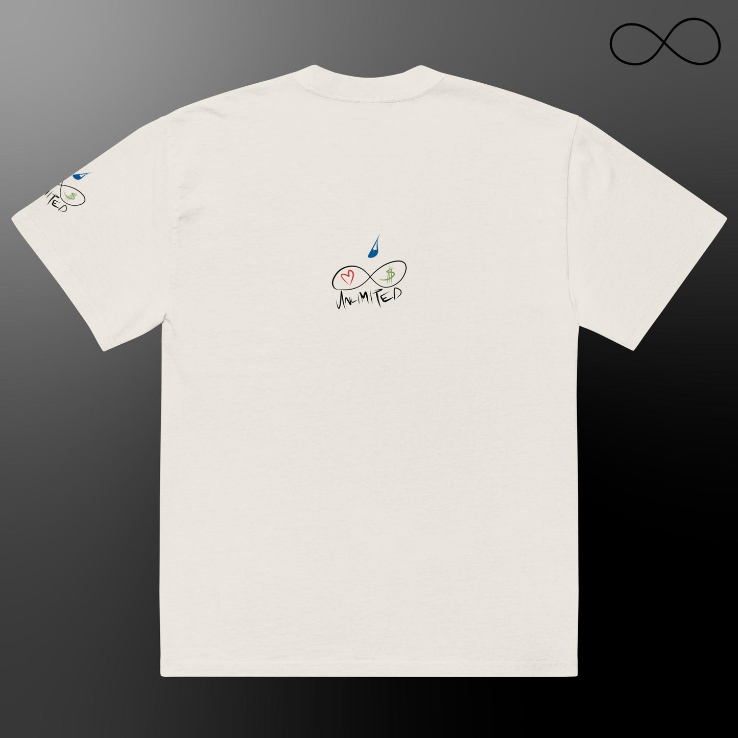 Camiseta descolorida extragrande UD Drip