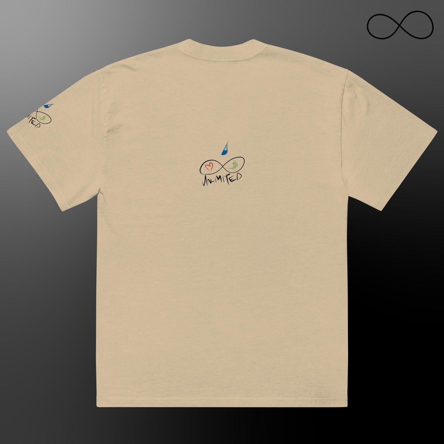 Camiseta descolorida extragrande UD Drip