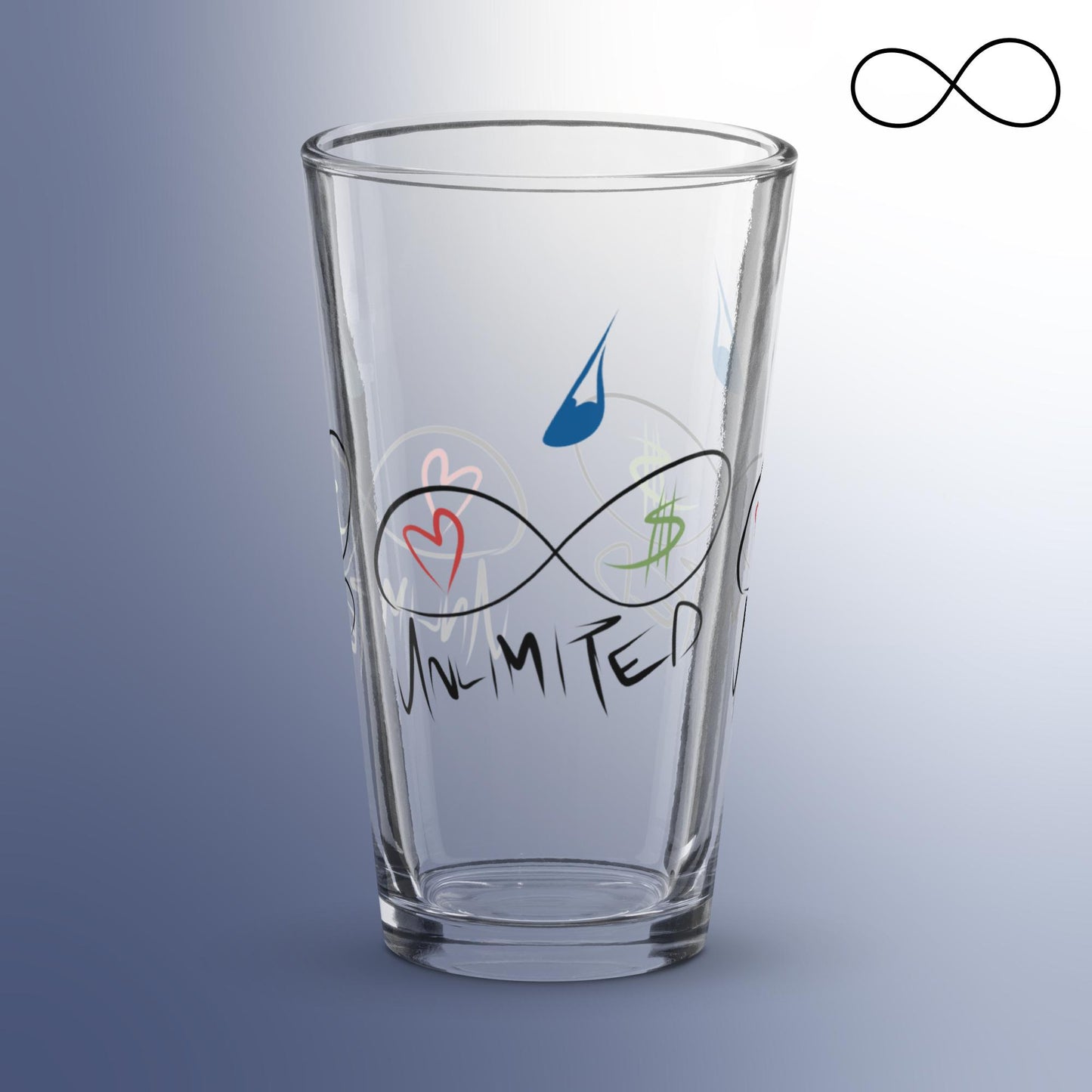 UD Shaker Pint Glass