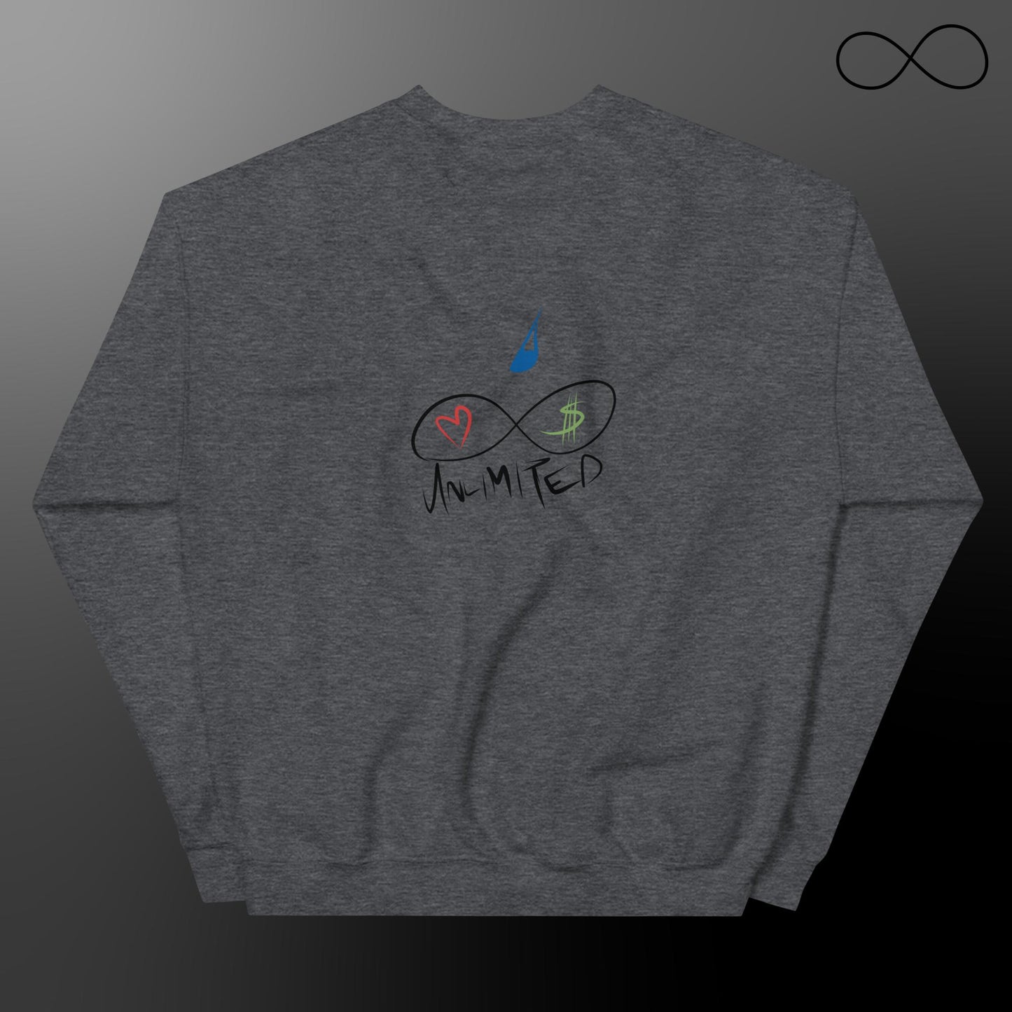 Sudadera unisex Espacios ilimitados