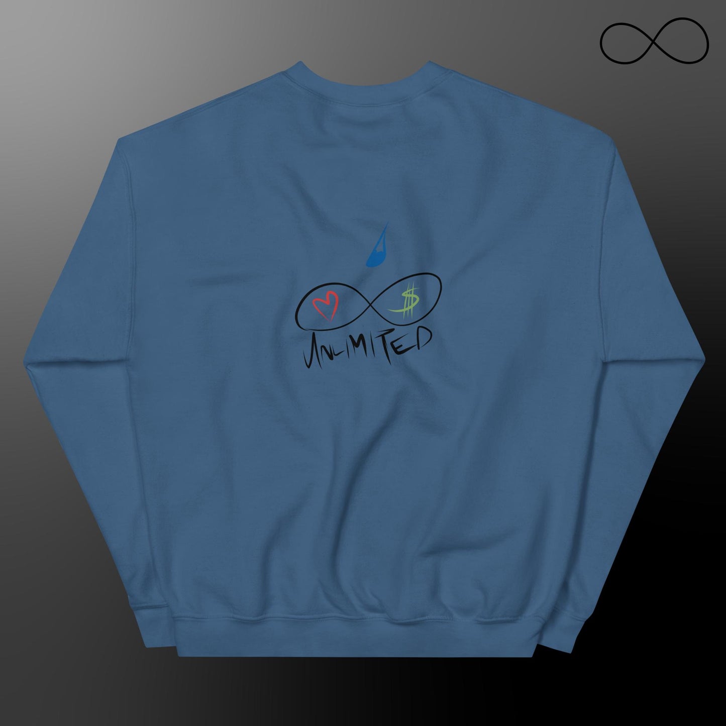 Sudadera unisex Espacios ilimitados