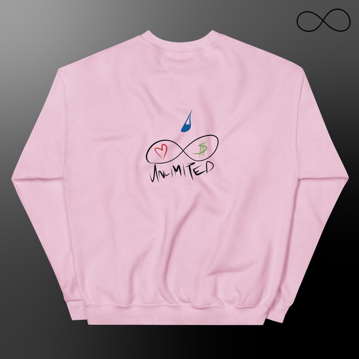 Sudadera unisex Espacios ilimitados