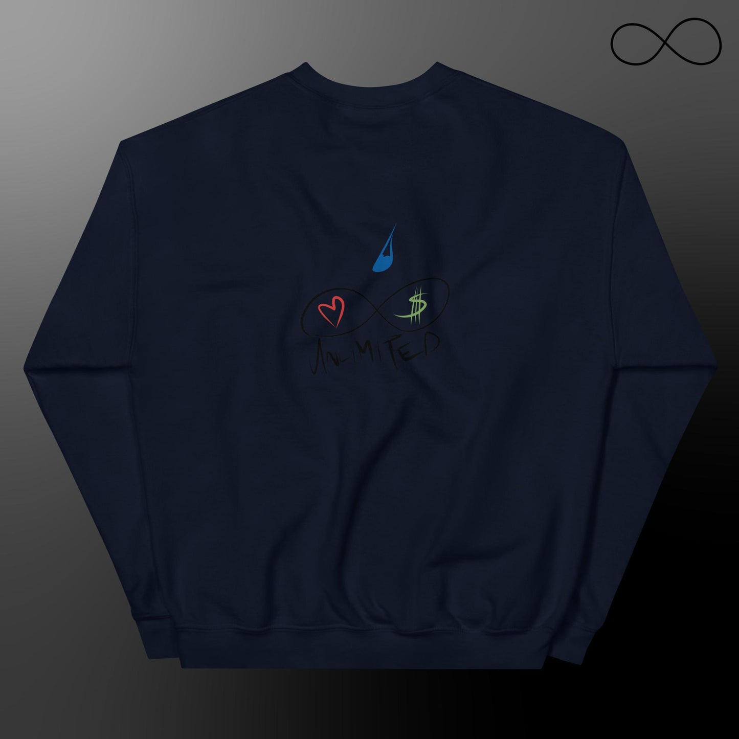 Sudadera unisex Espacios ilimitados
