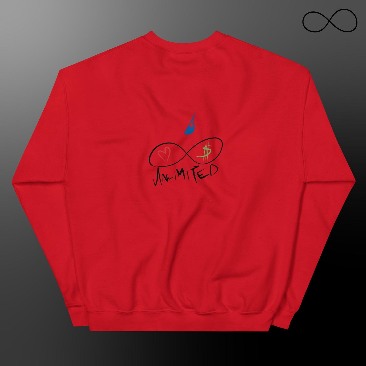 Sudadera unisex Espacios ilimitados