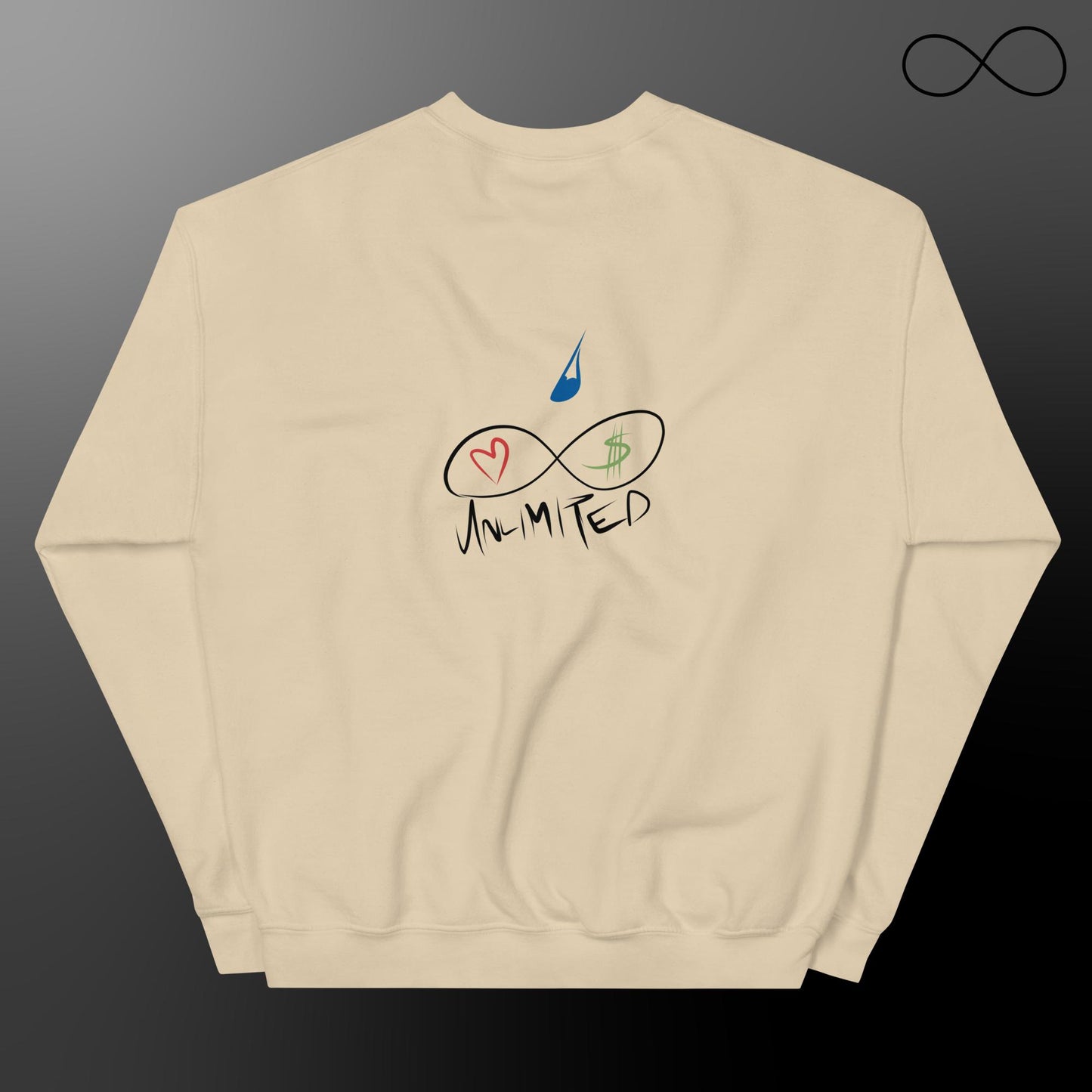 Sudadera unisex Espacios ilimitados
