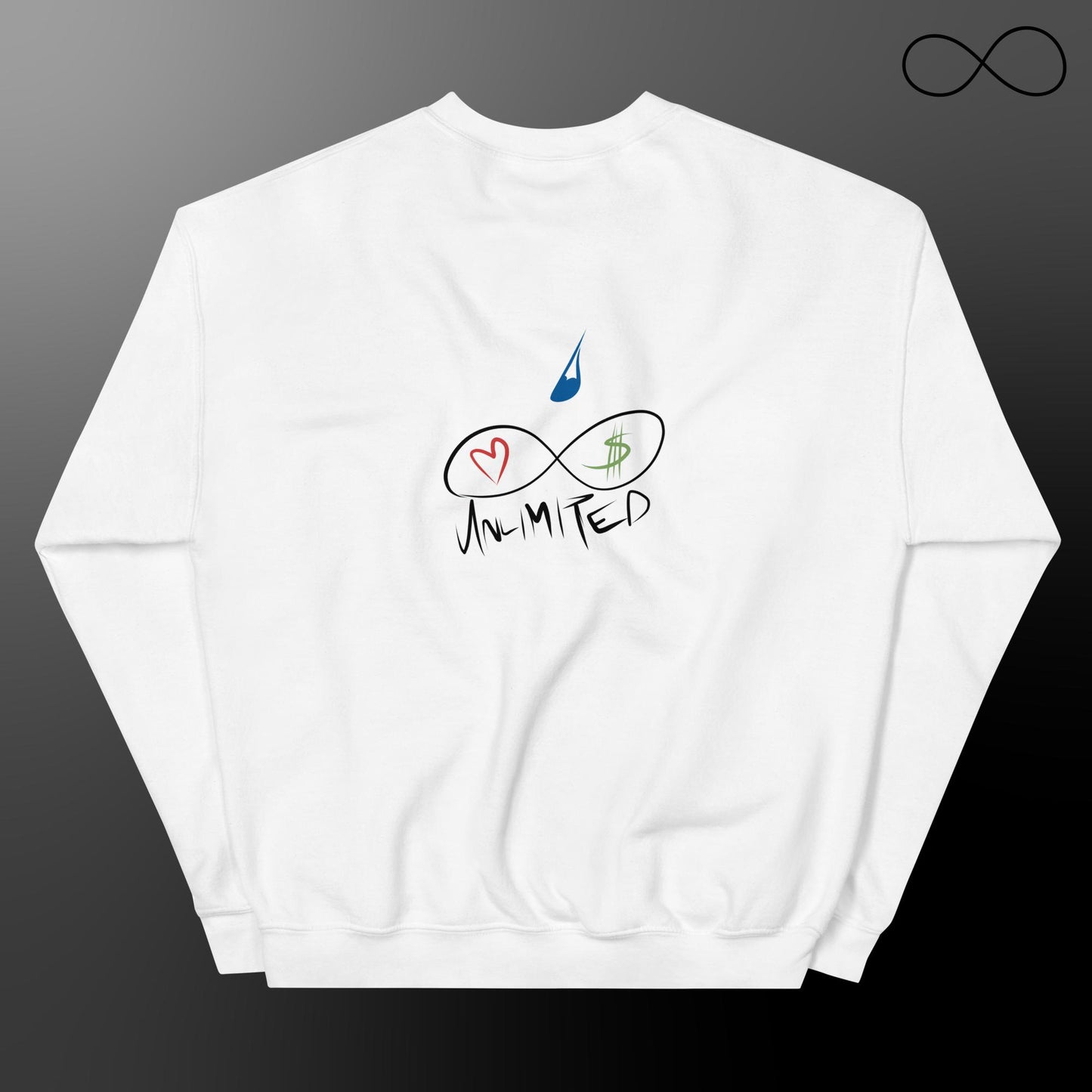Sudadera unisex Espacios ilimitados