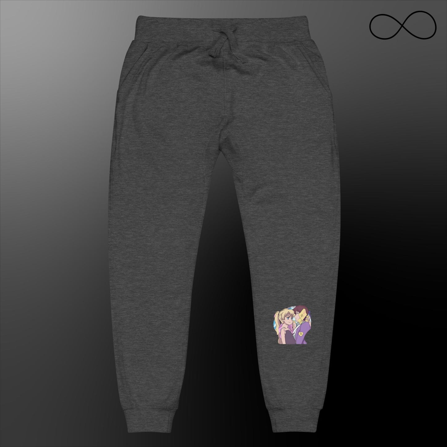 Pantalones deportivos unisex de polar UD Anime