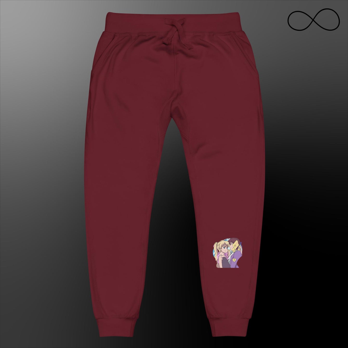 Pantalones deportivos unisex de polar UD Anime