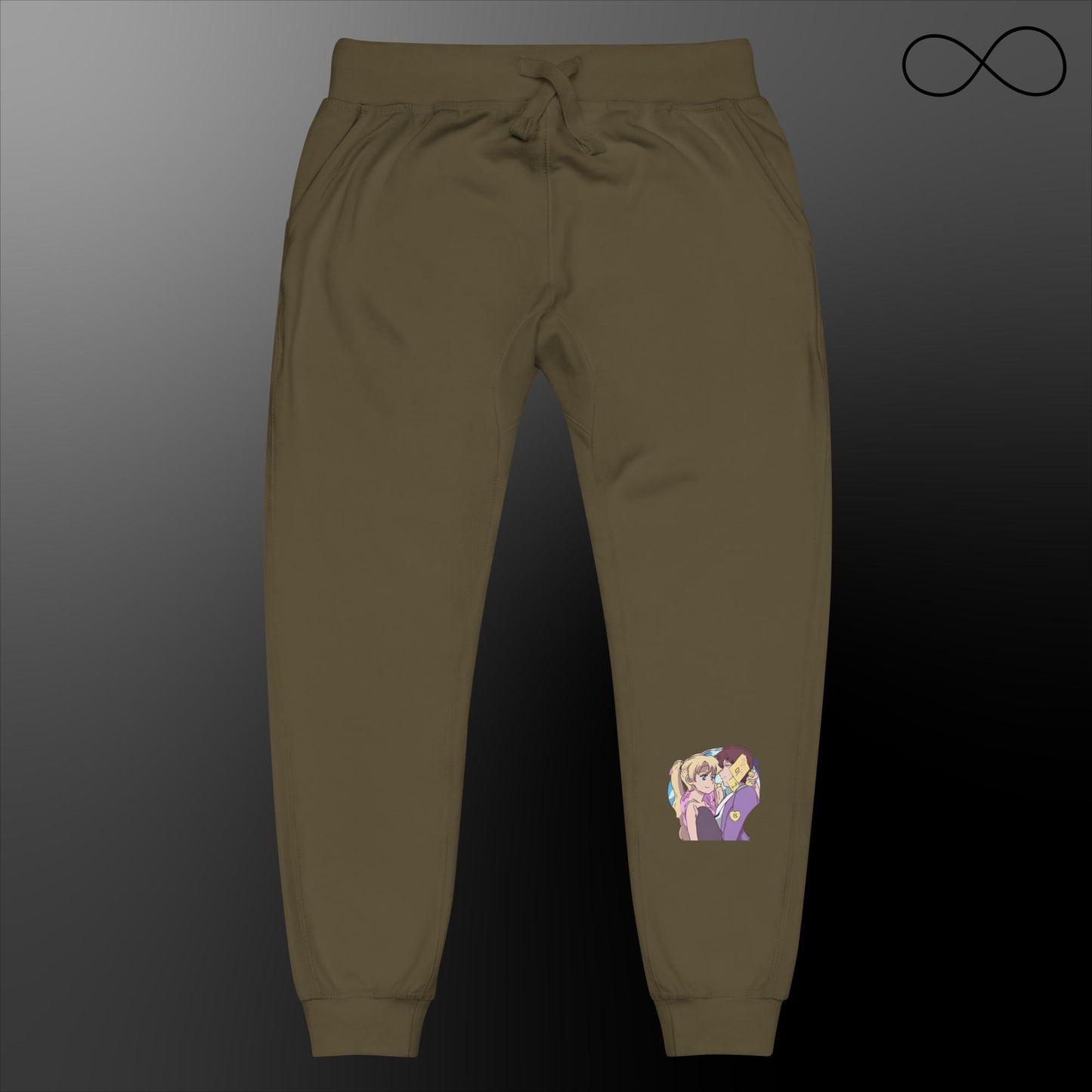 Pantalones deportivos unisex de polar UD Anime