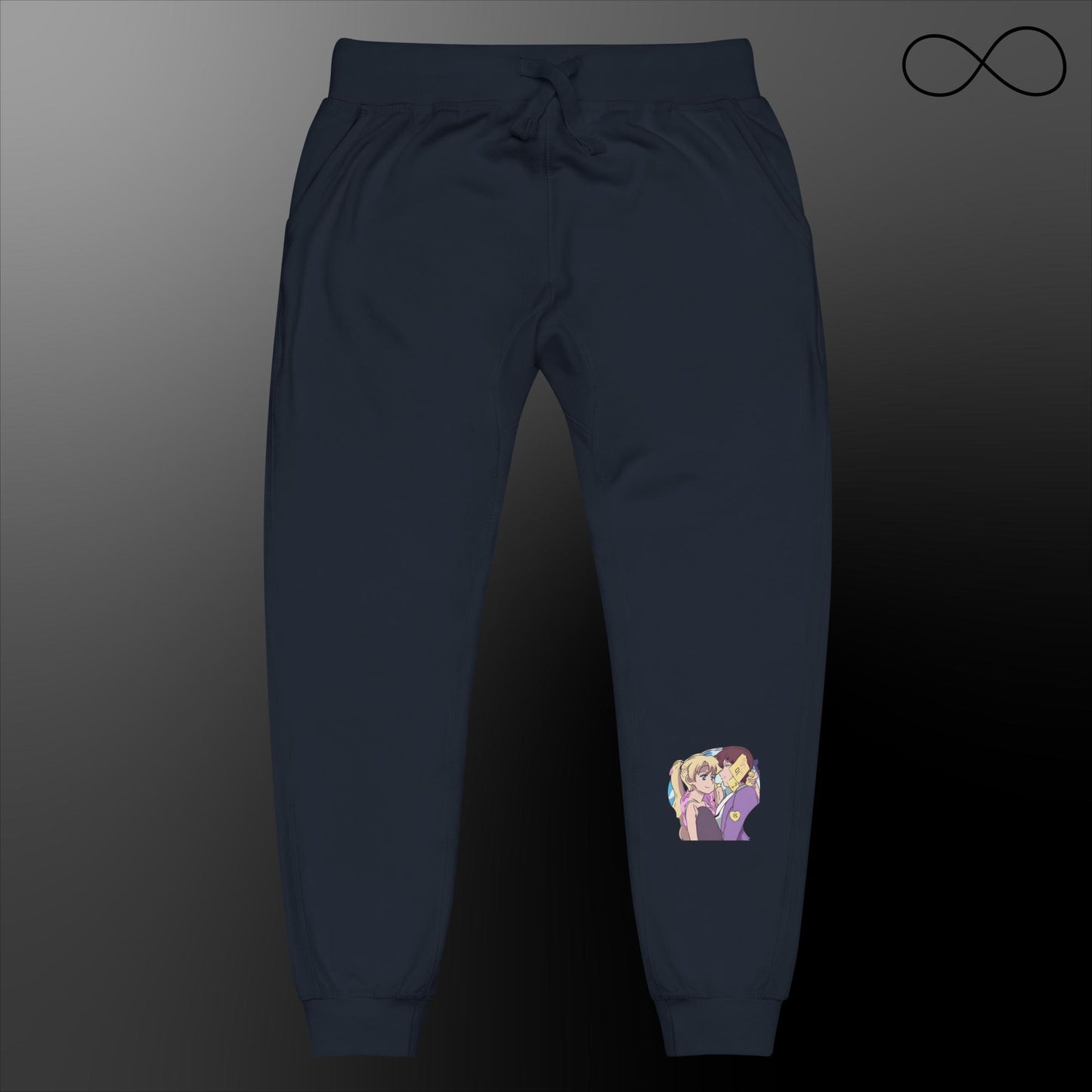 Pantalones deportivos unisex de polar UD Anime