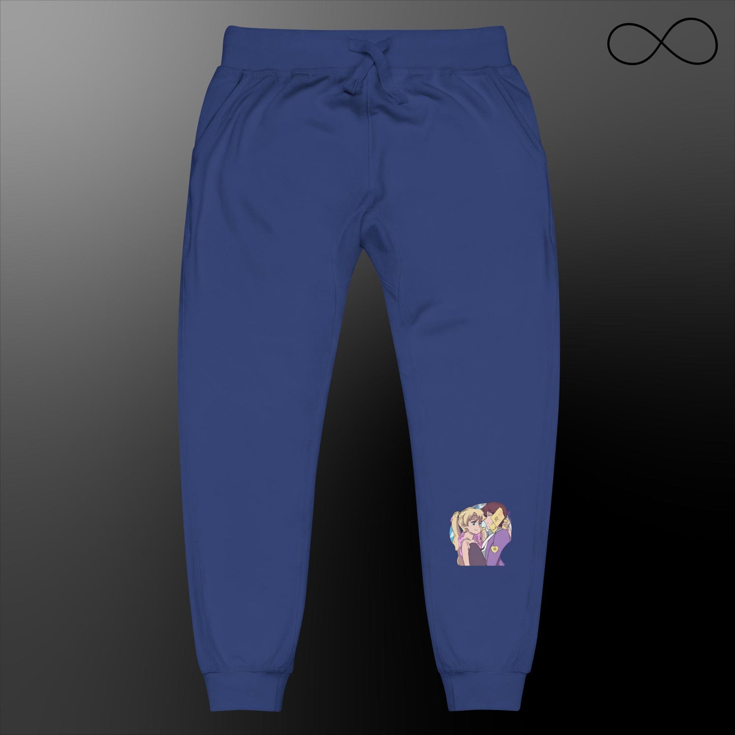 Pantalones deportivos unisex de polar UD Anime