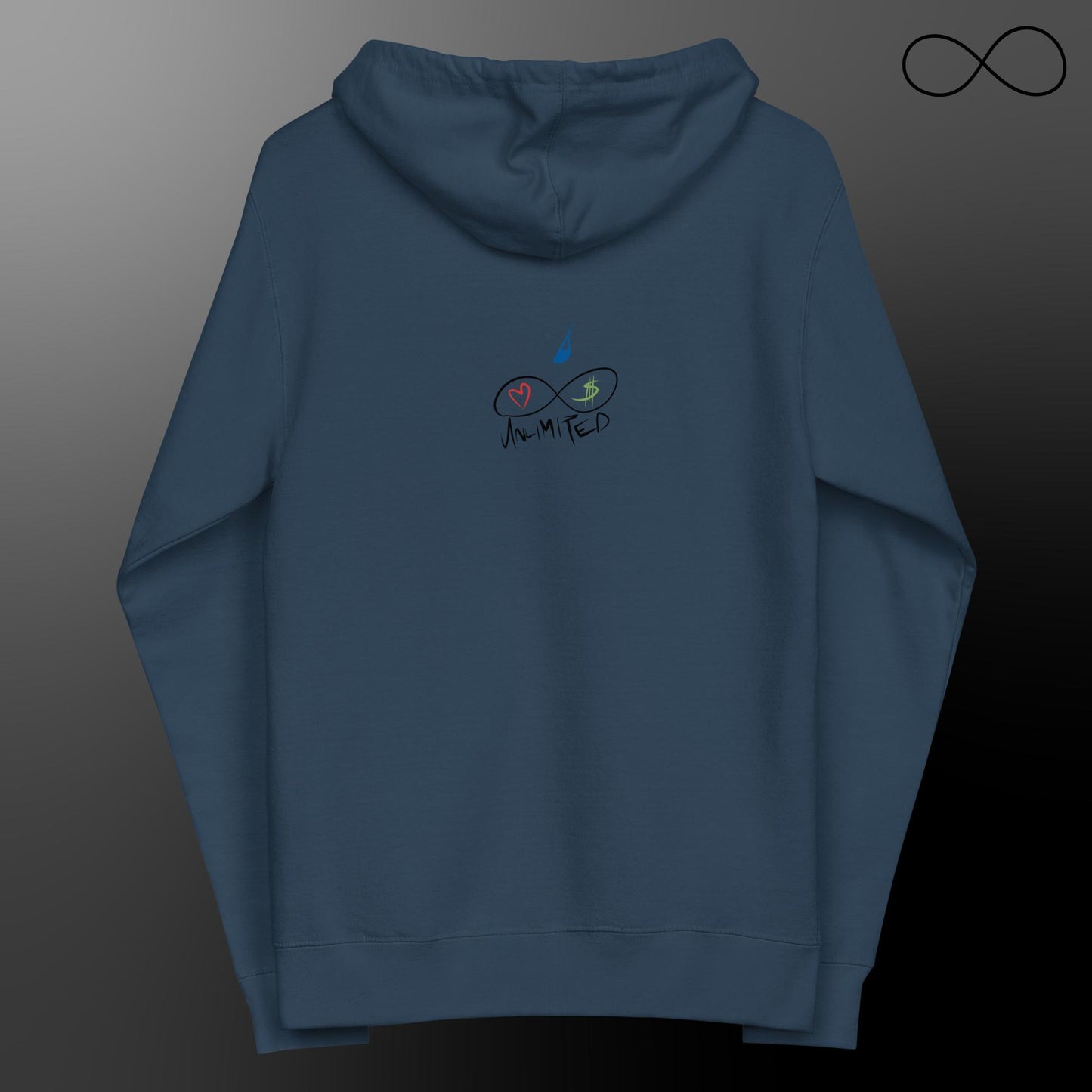 Sudadera con capucha y cremallera unisex UD HD 2 de polar