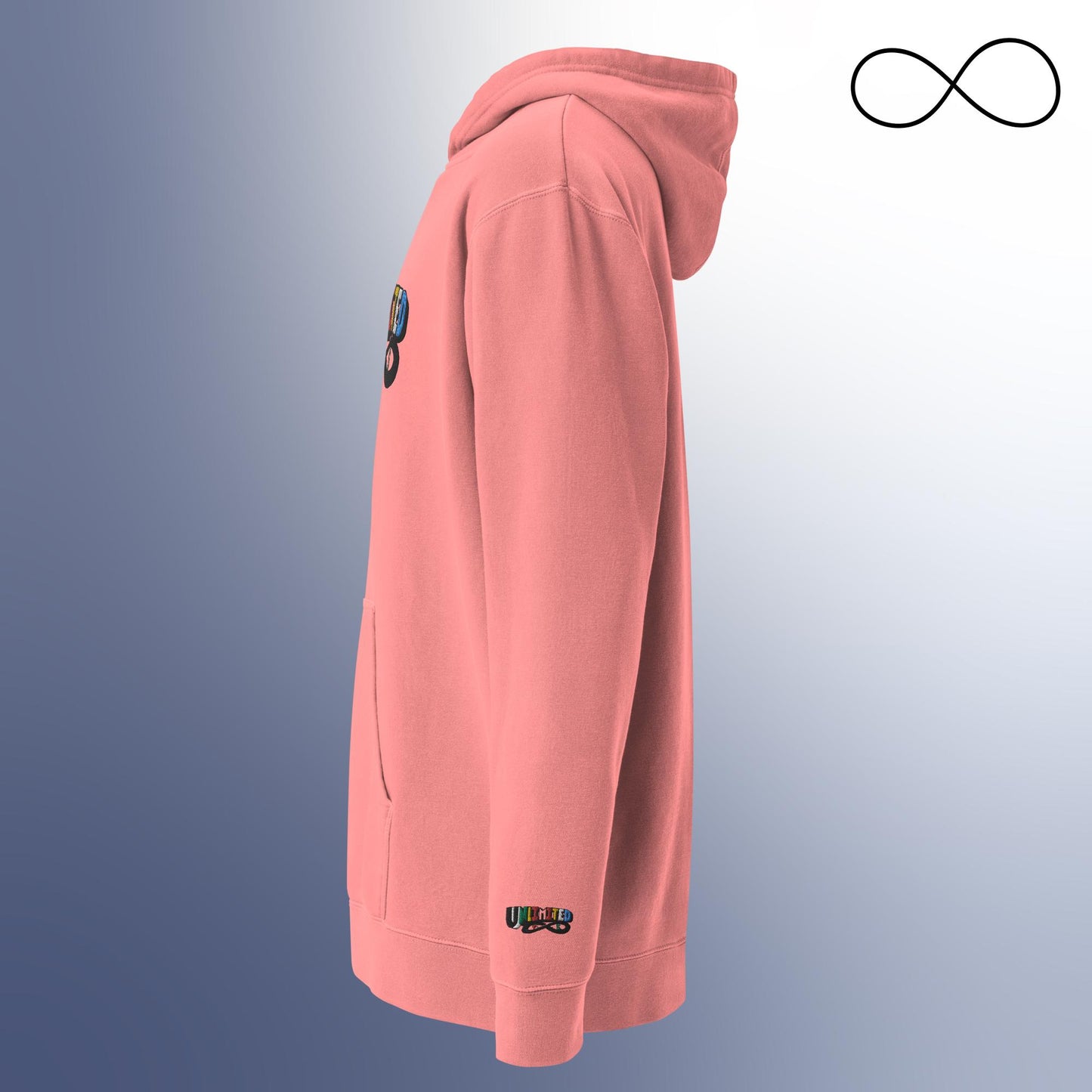 UN 1 Unisex Pigment-Dyed Hoodie