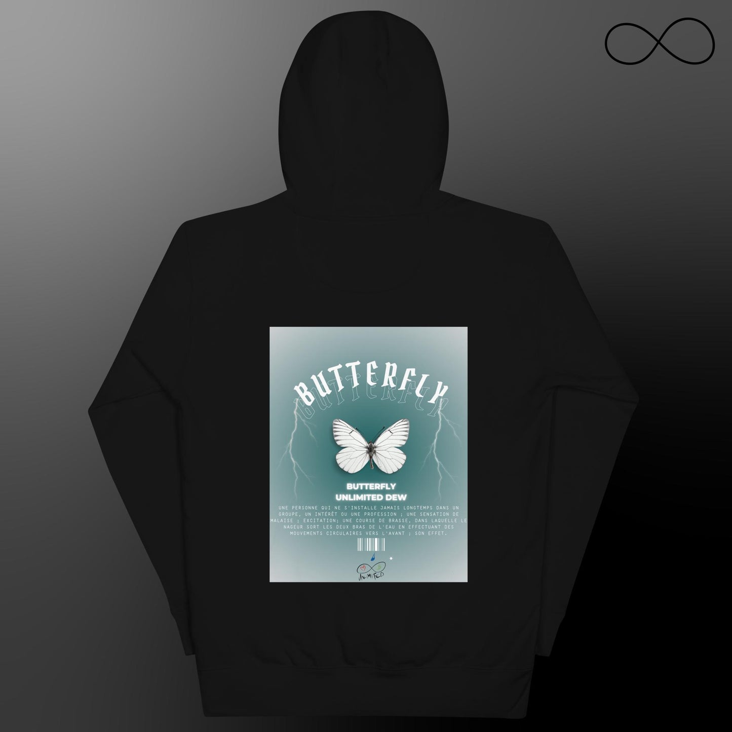 Unlimited Butterfly Unisex Hoodie