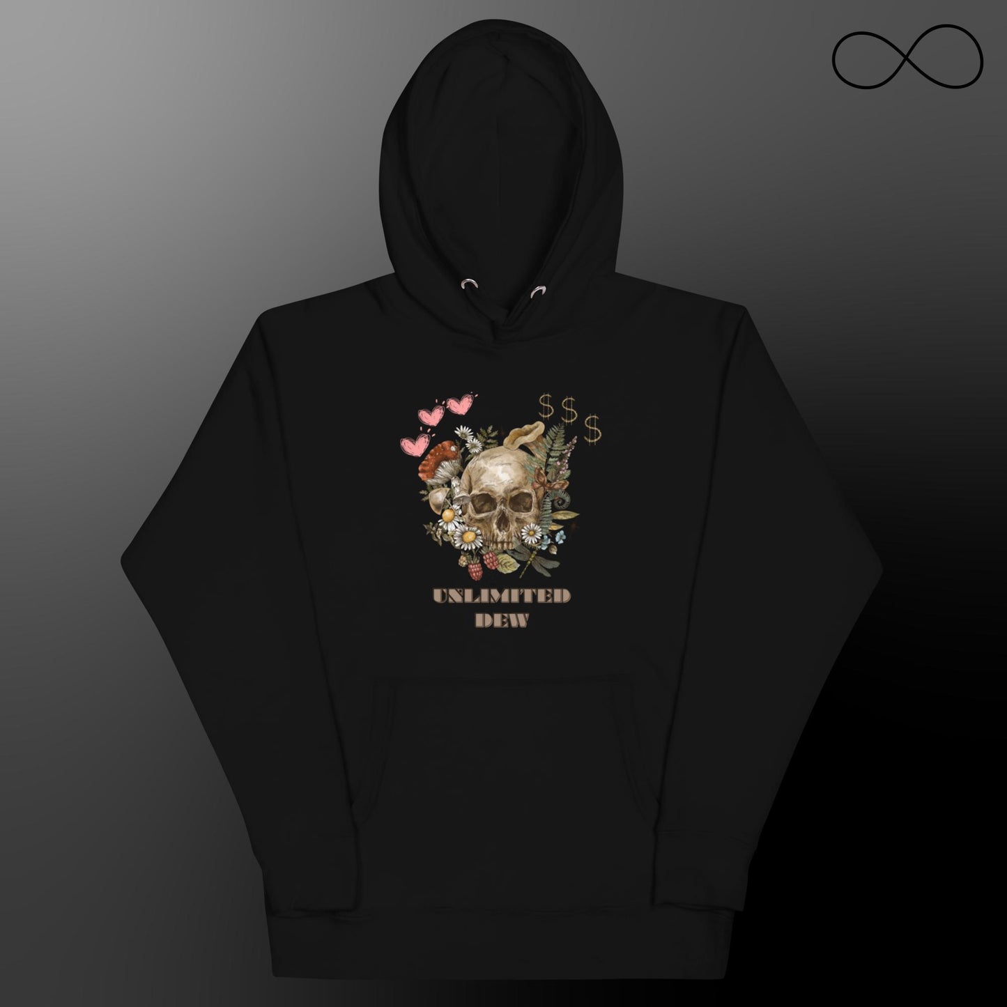 Triple Skull Dew Unisex Hoodie