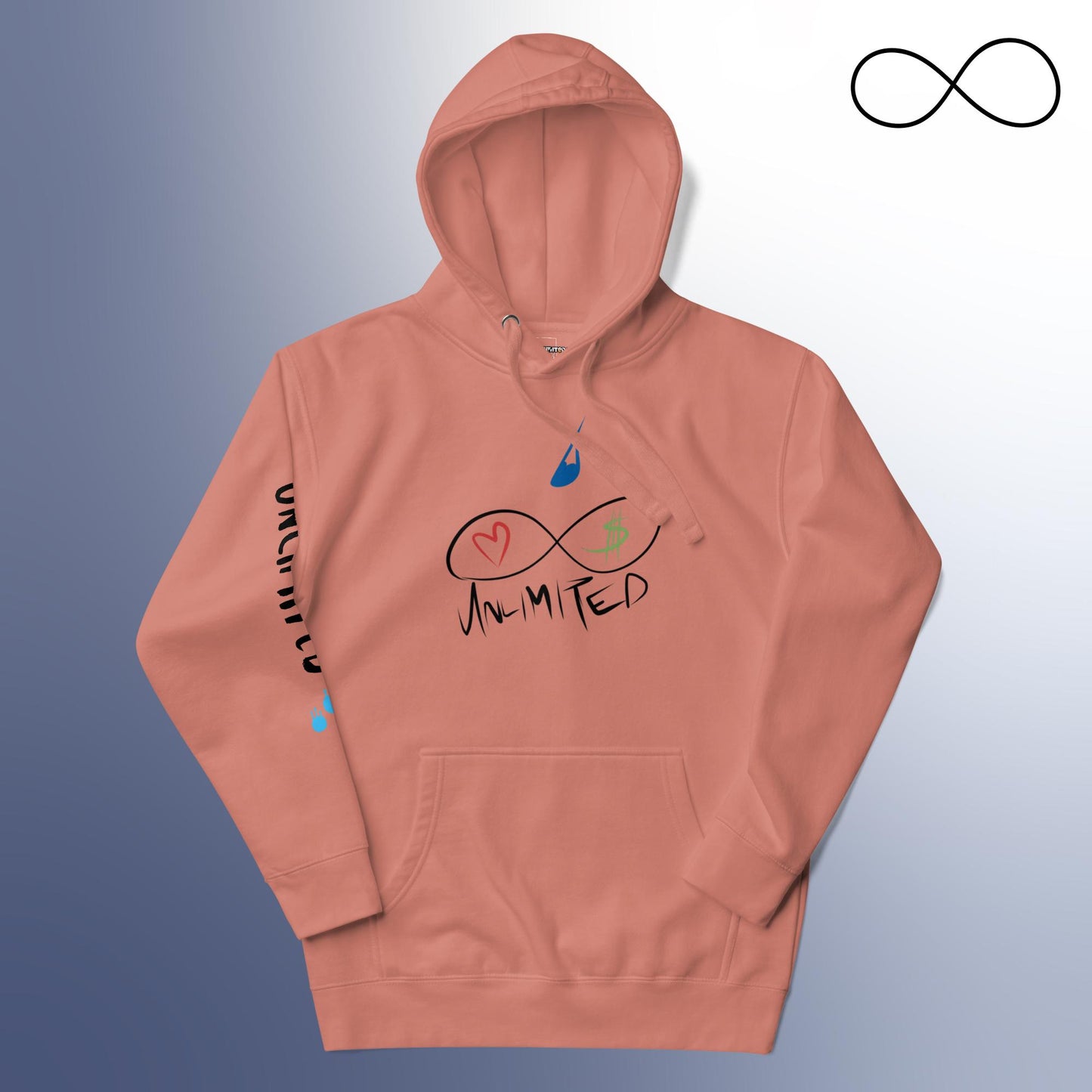 Multiple FONTS (ARM) Hoodies