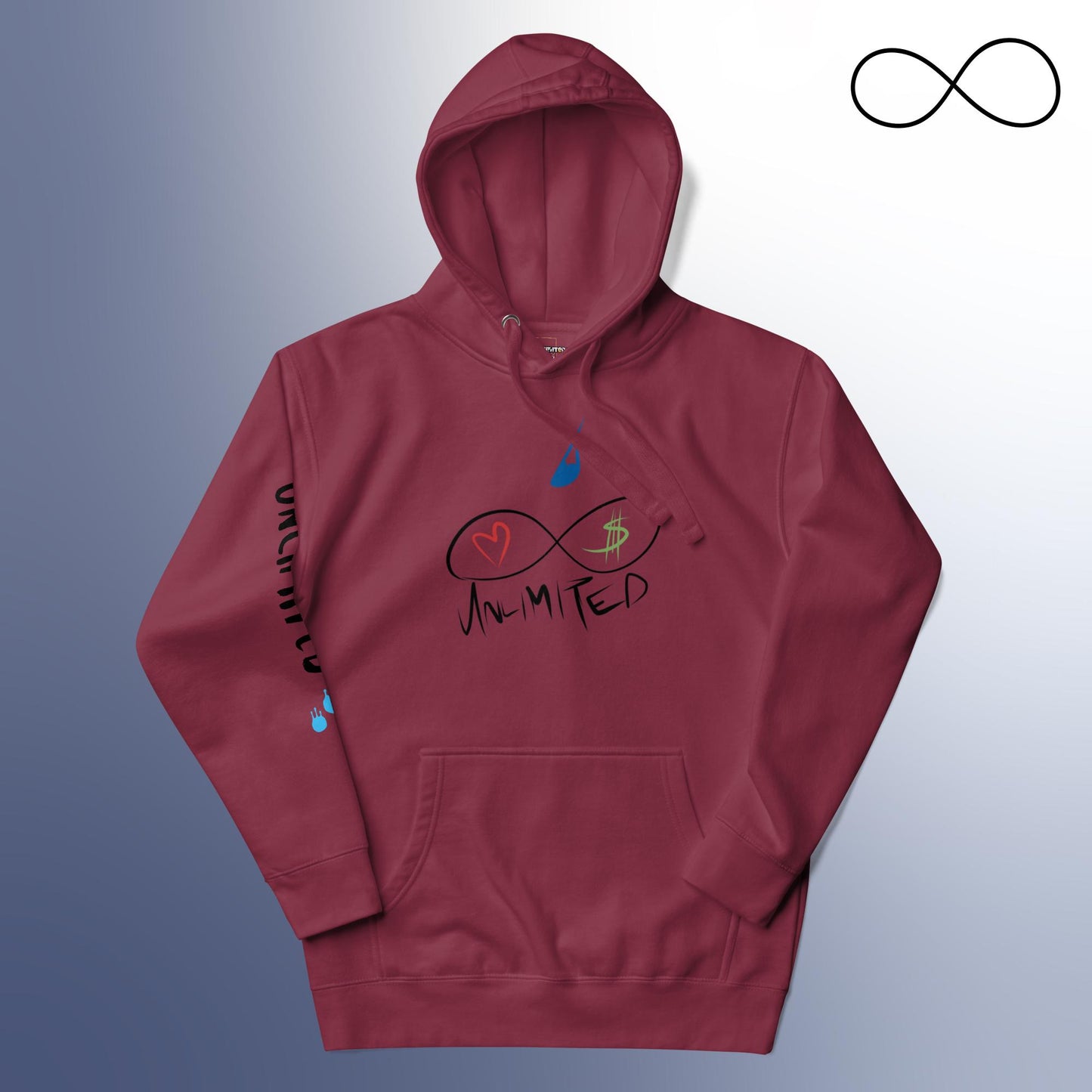 Multiple FONTS (ARM) Hoodies