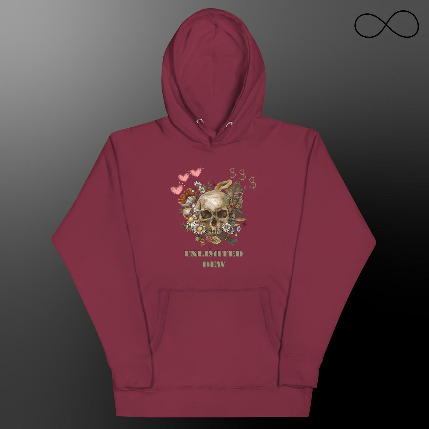 Triple Skull Dew Unisex Hoodie