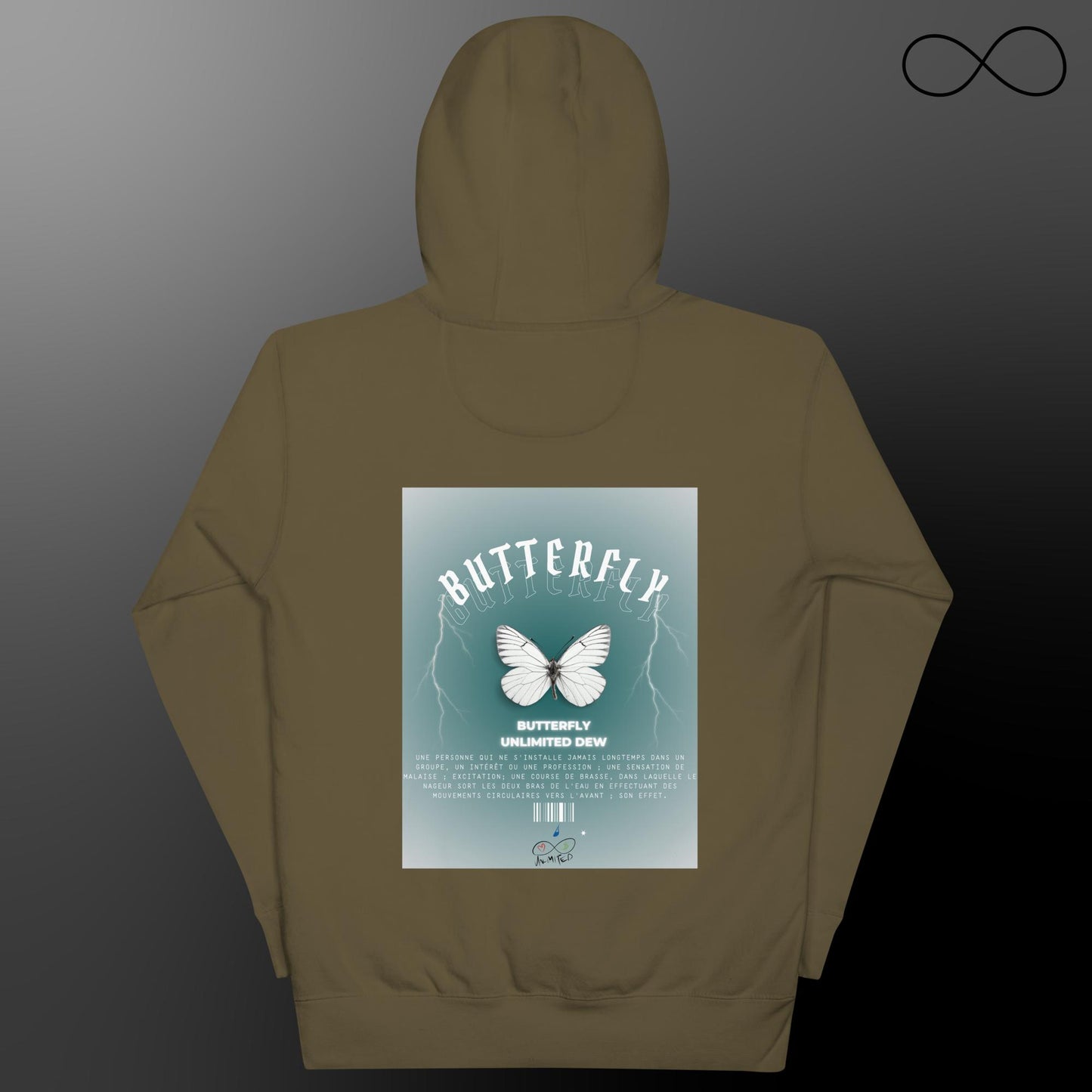 Unlimited Butterfly Unisex Hoodie