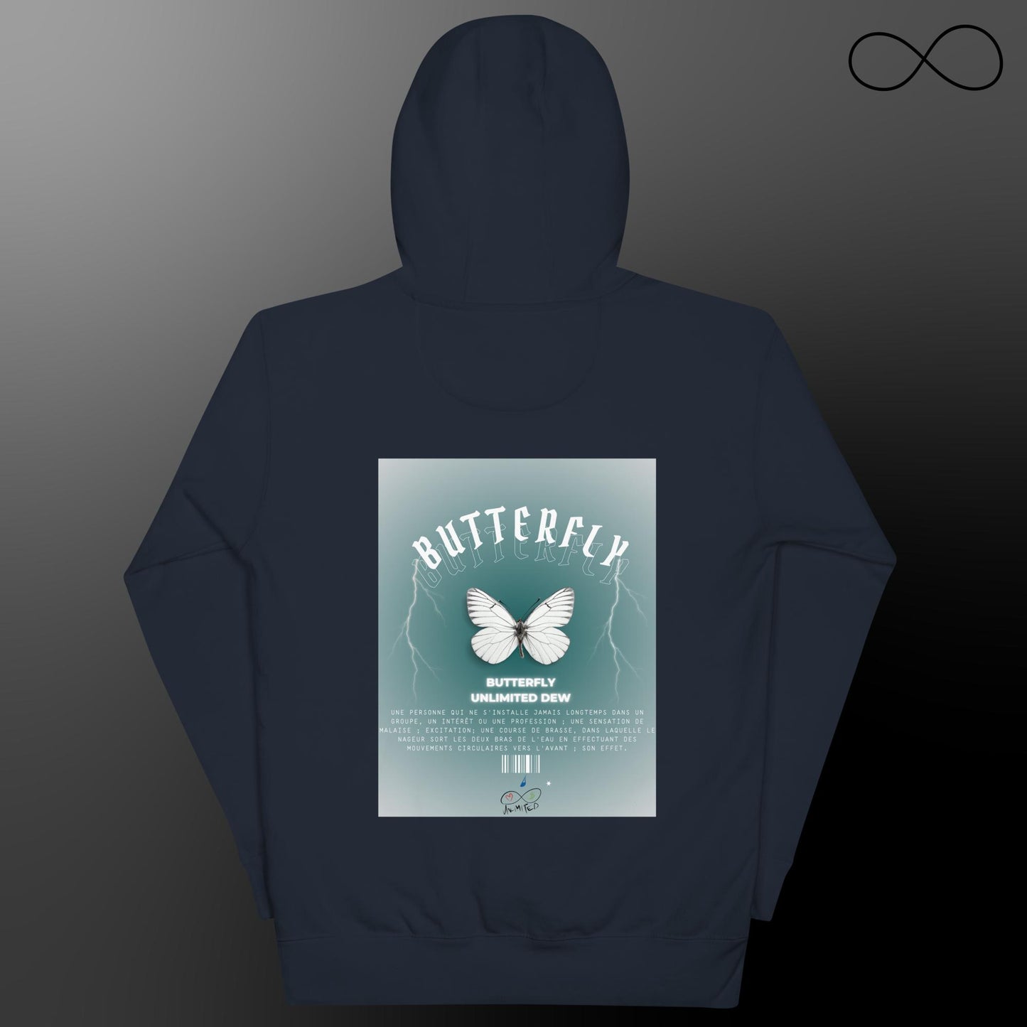Unlimited Butterfly Unisex Hoodie