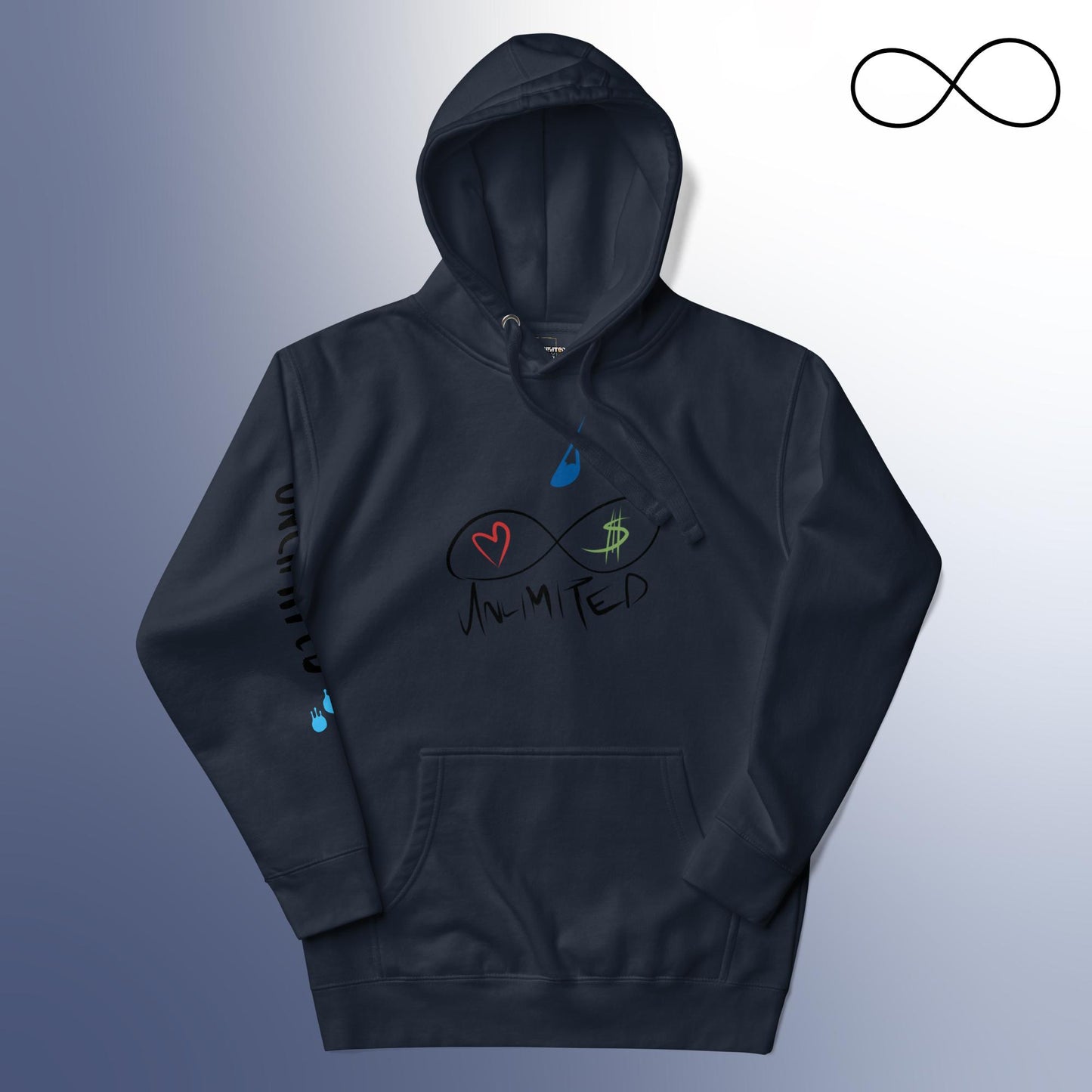 Multiple FONTS (ARM) Hoodies