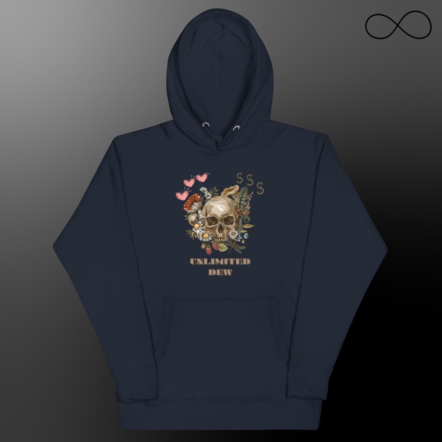 Triple Skull Dew Unisex Hoodie