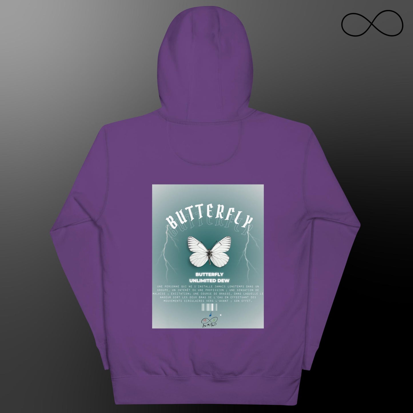 Unlimited Butterfly Unisex Hoodie