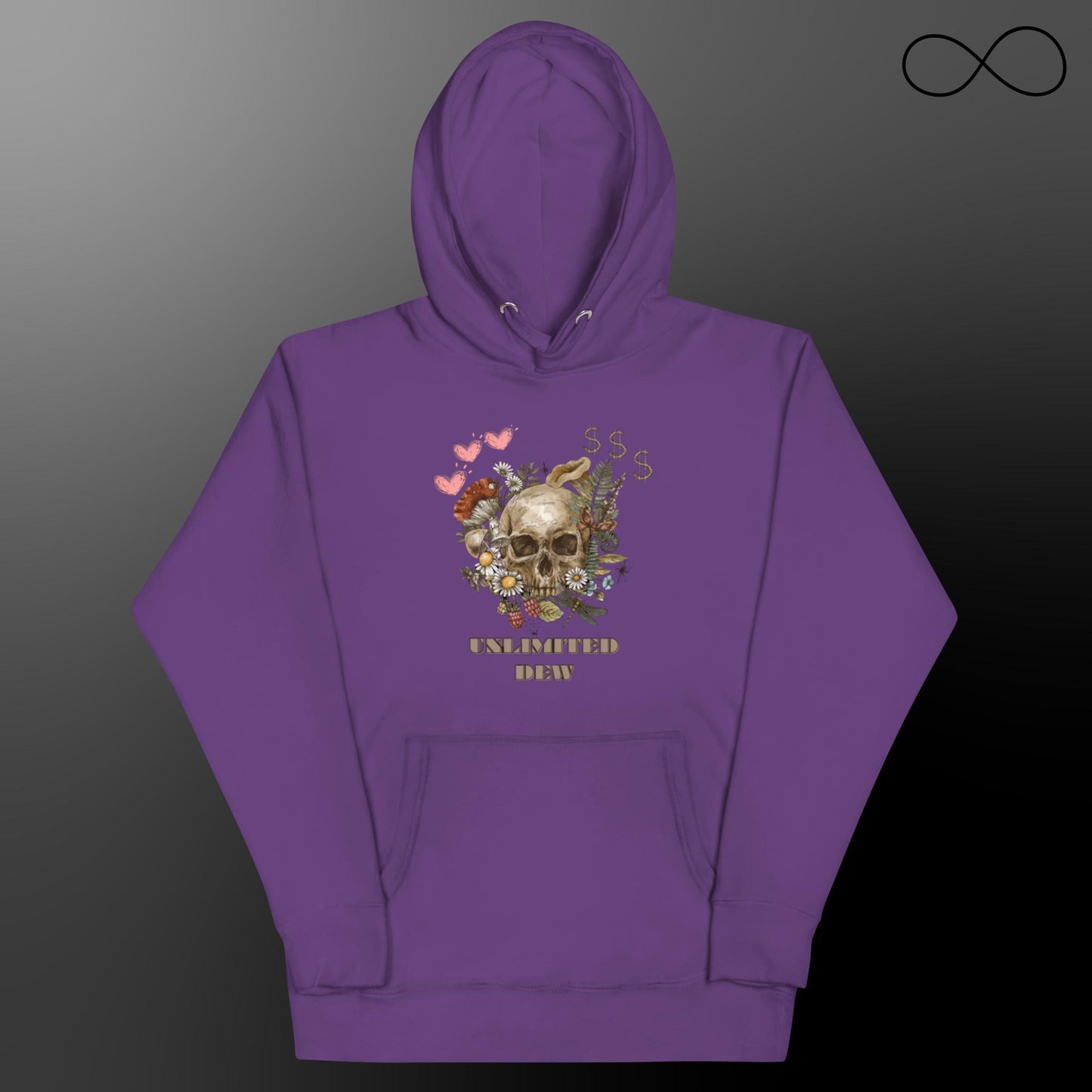 Triple Skull Dew Unisex Hoodie
