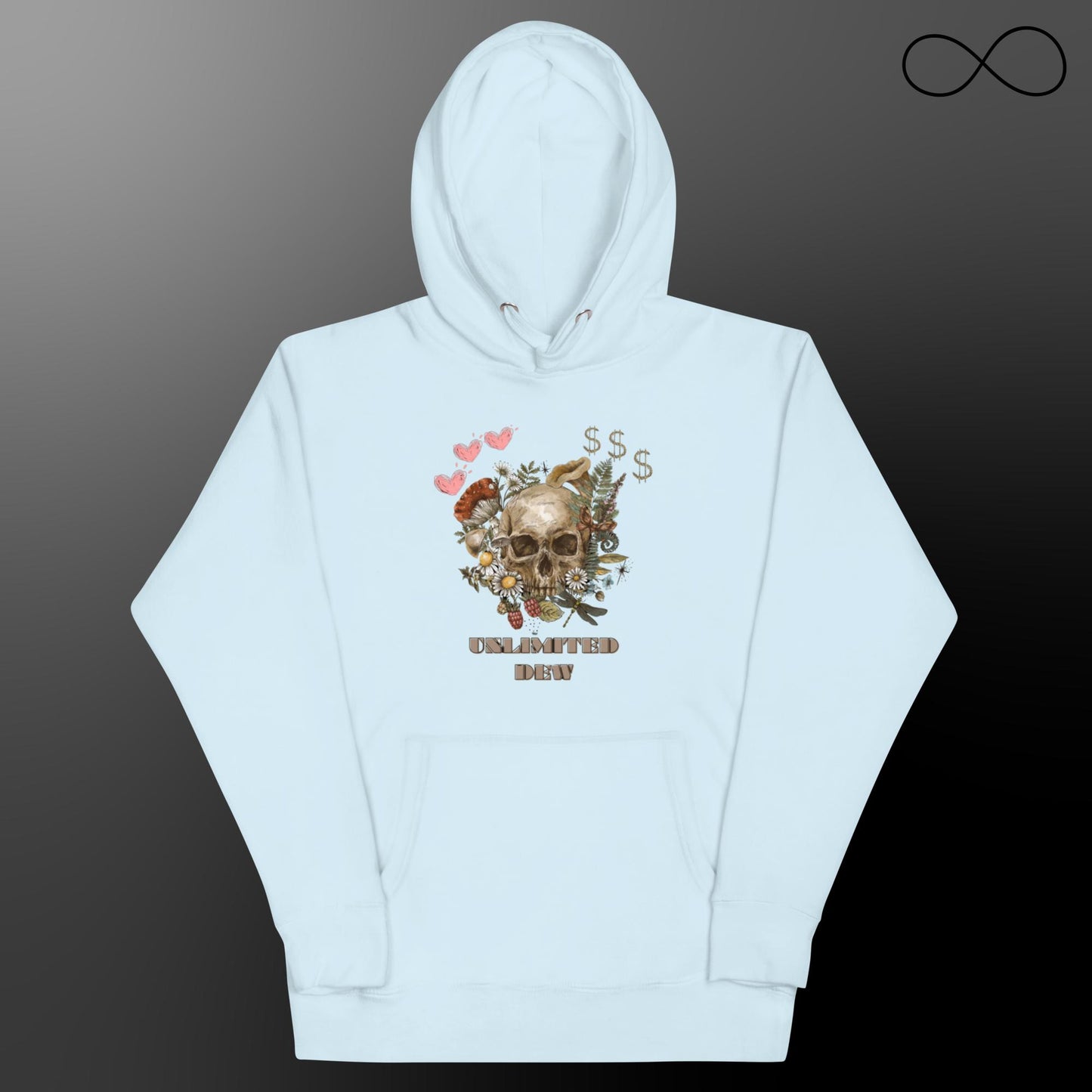 Triple Skull Dew Unisex Hoodie