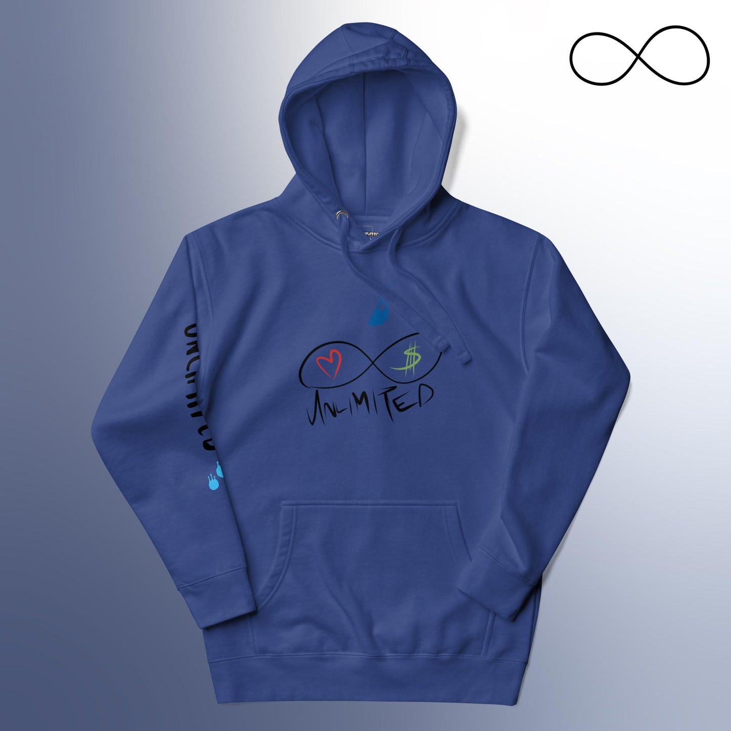 Multiple FONTS (ARM) Hoodies