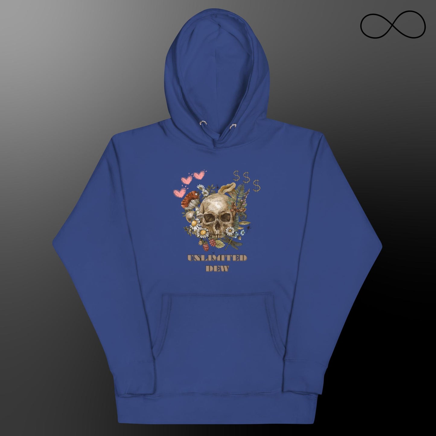Triple Skull Dew Unisex Hoodie