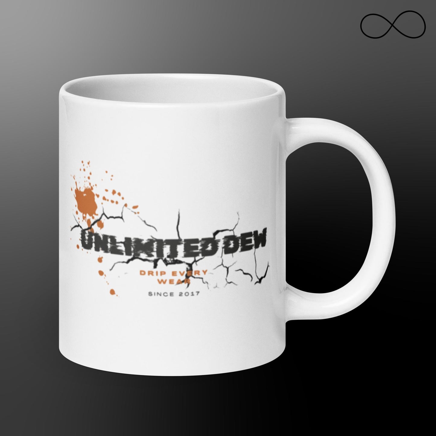 Unlimited Dew 7 White Glossy Mug