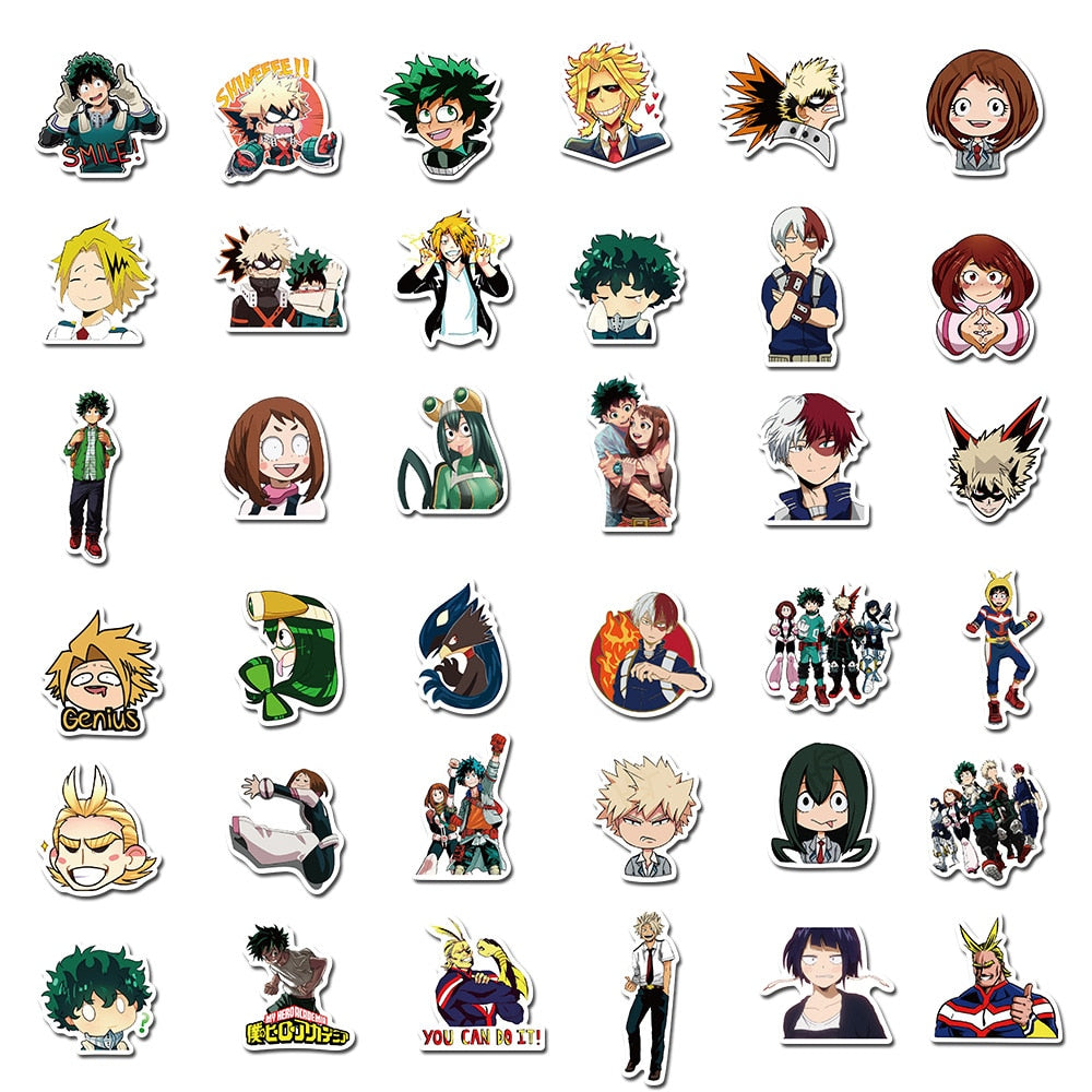 Pegatinas de Anime My Hero Academia