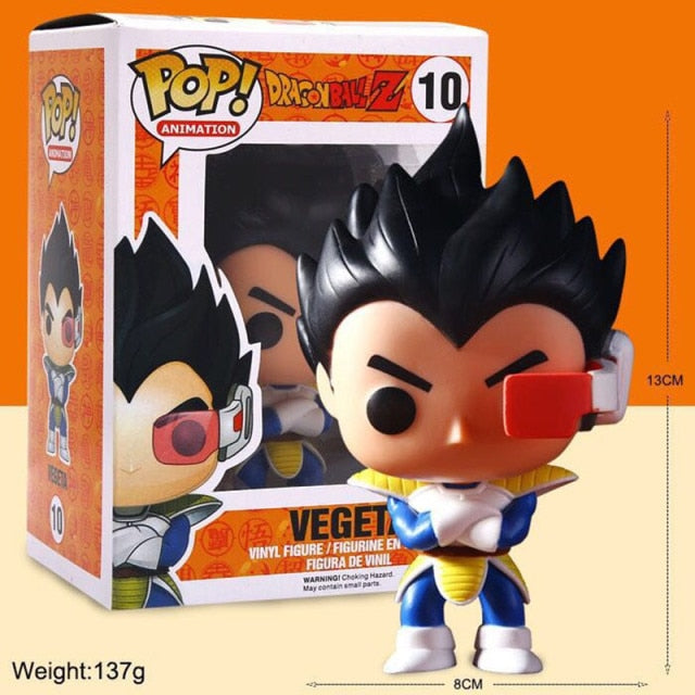 Colección de vinilos pop del anime Dragon Ball Z