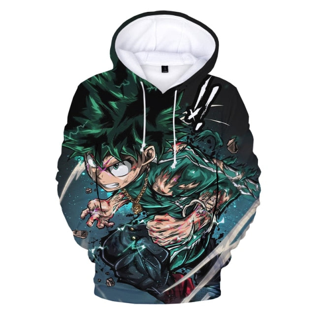 Sudadera con capucha de Anime My Hero Academia