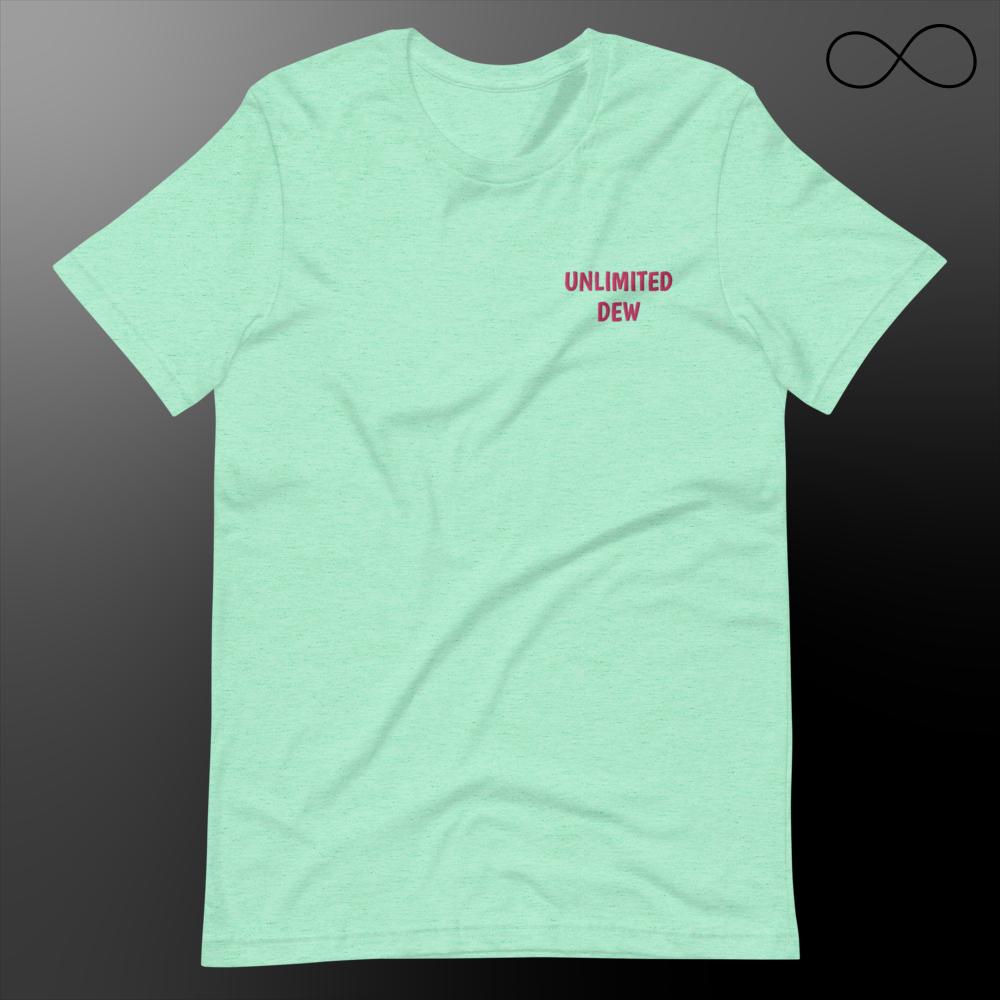 Camiseta con letras UD