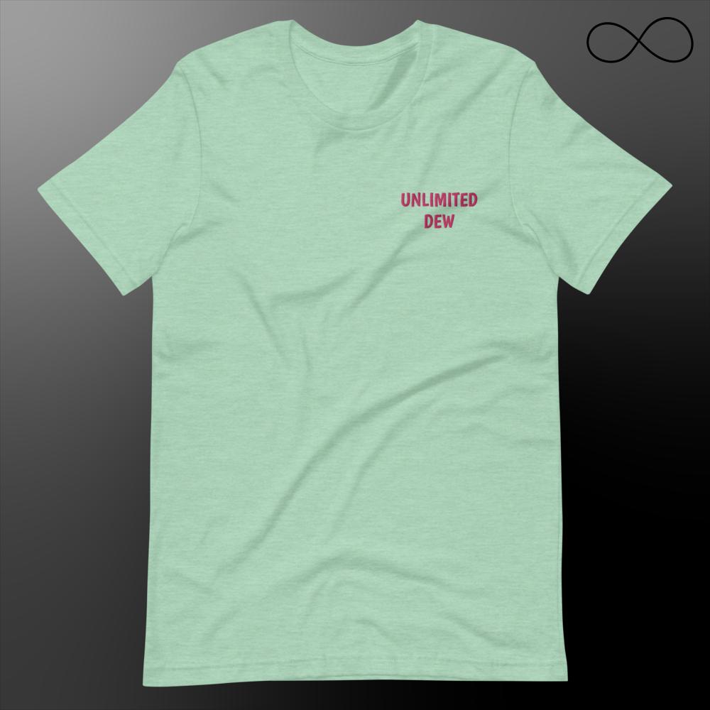 Camiseta con letras UD