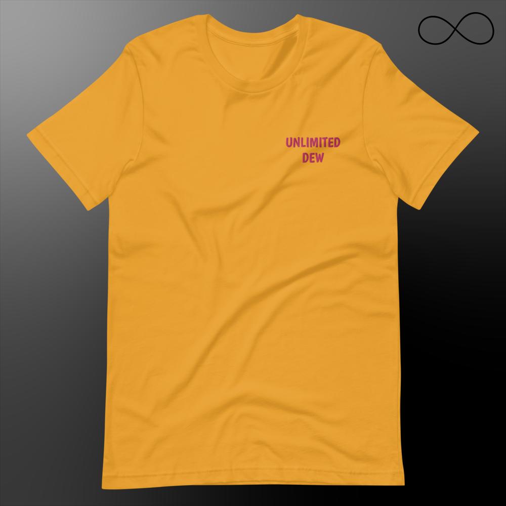 Camiseta con letras UD