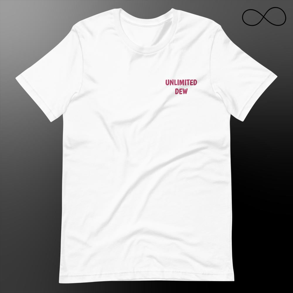 Camiseta con letras UD
